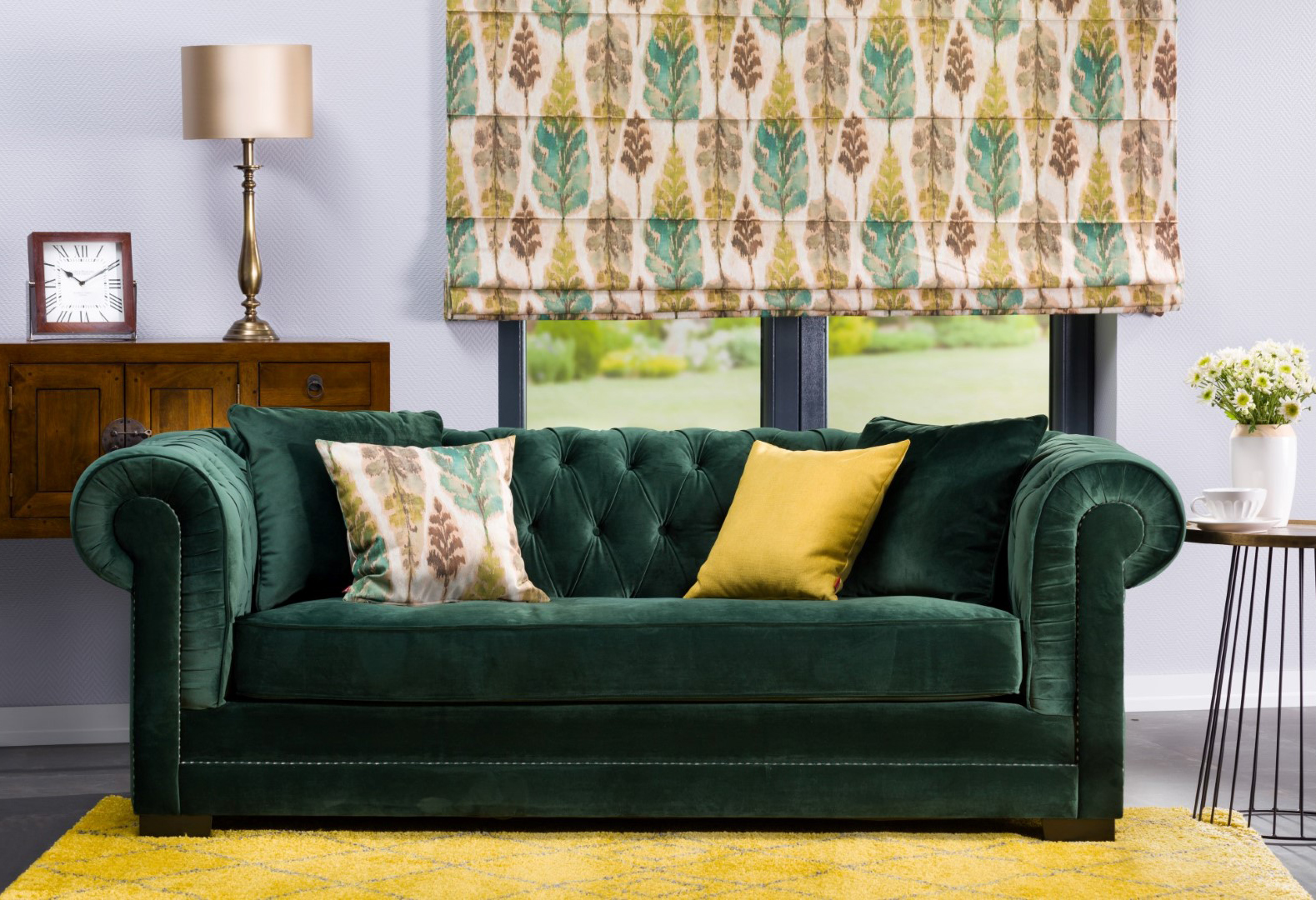 Obývací pokoj Chesterfield + Urban Jungle