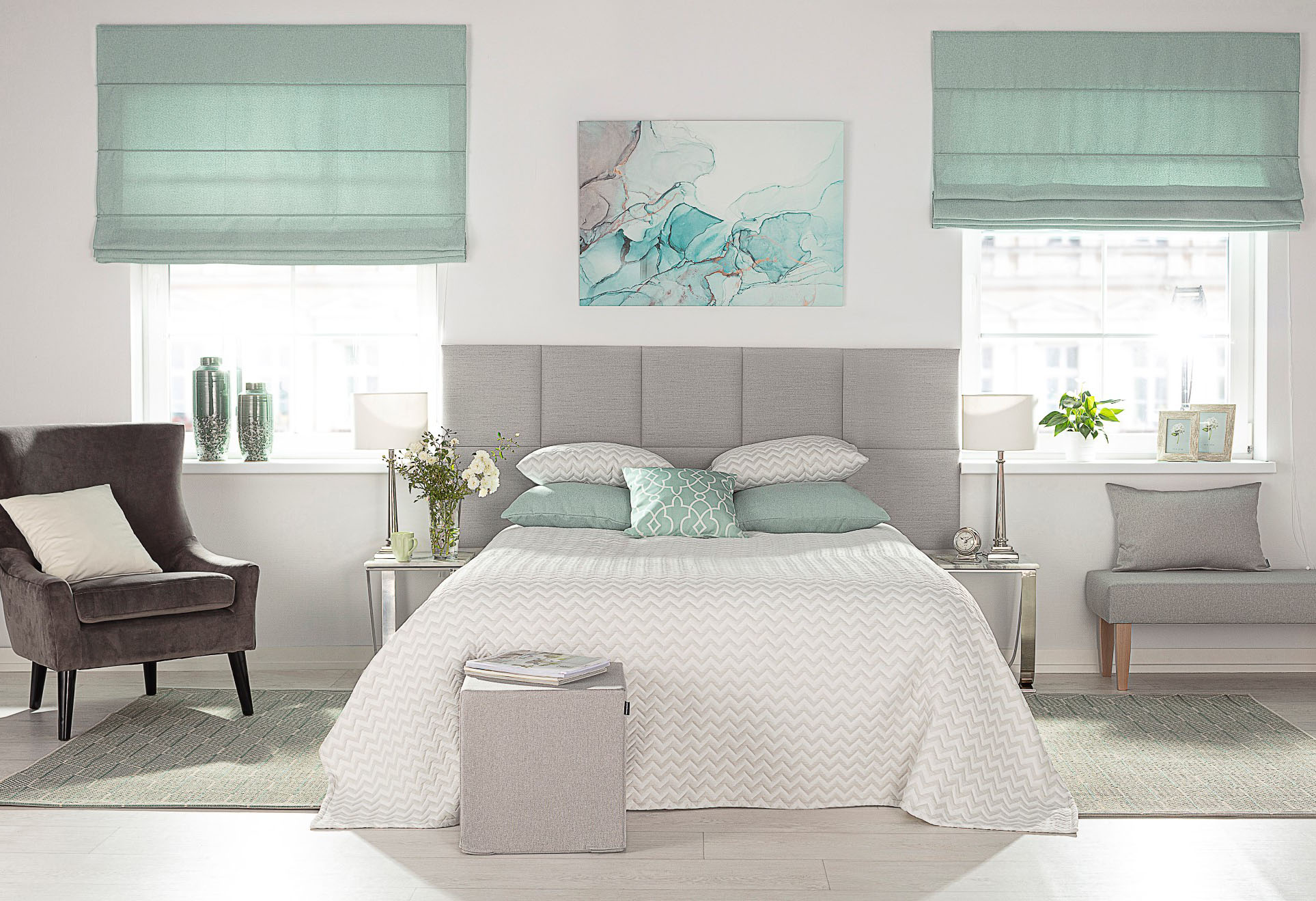 Elegant Pastel Chevron