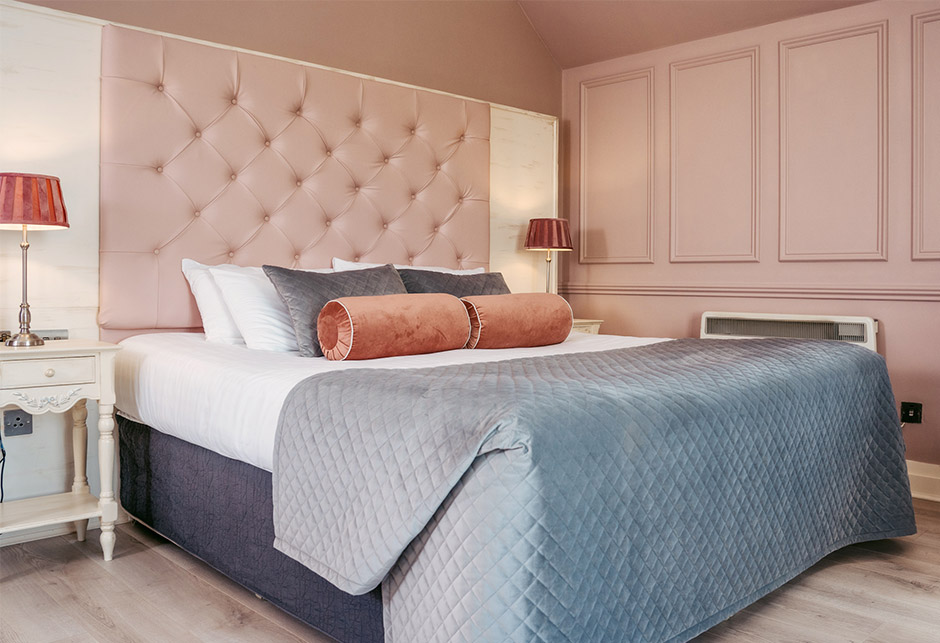 Royal Pink & Gray