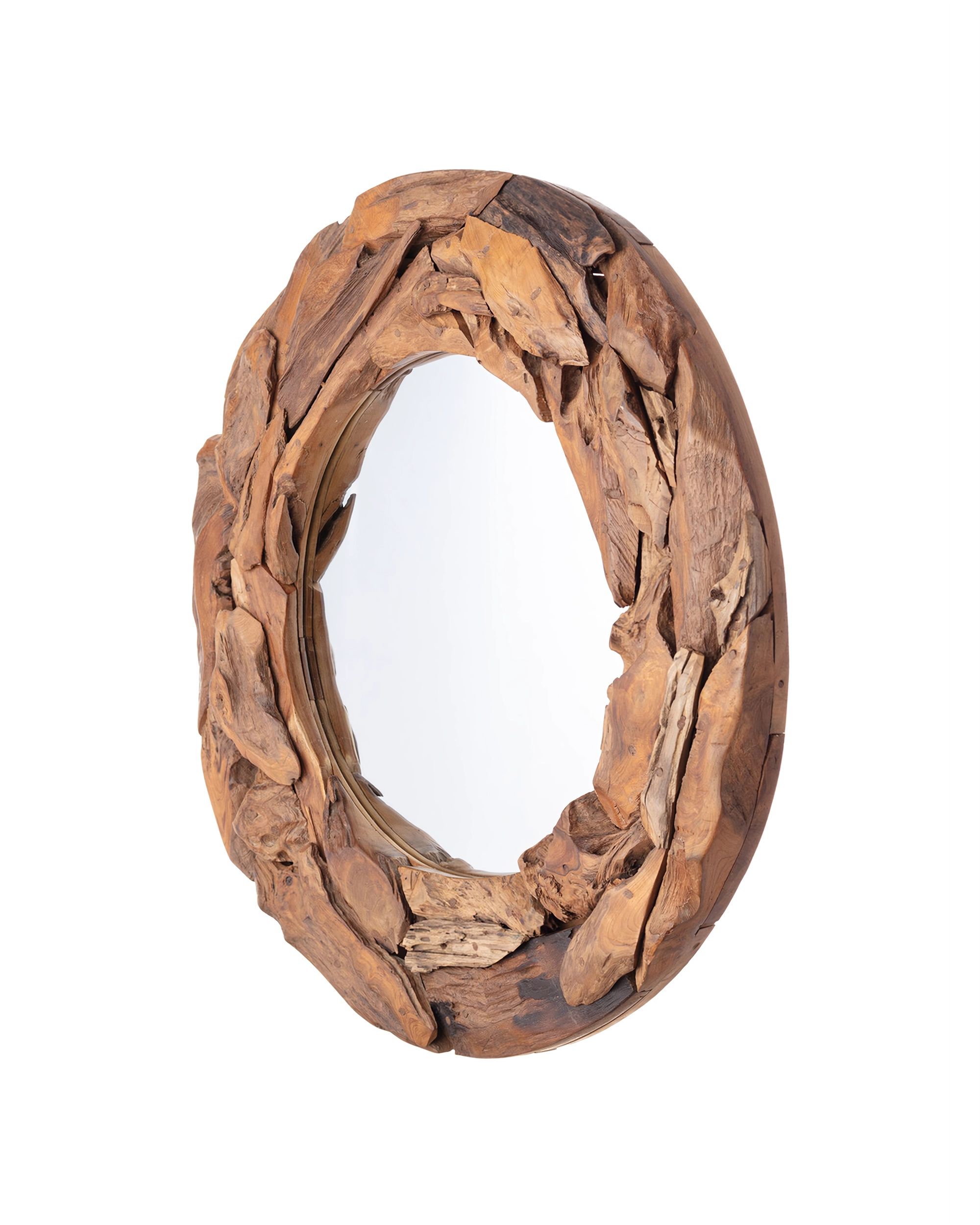 Zrcadlo Driftwood ⌀100 cm