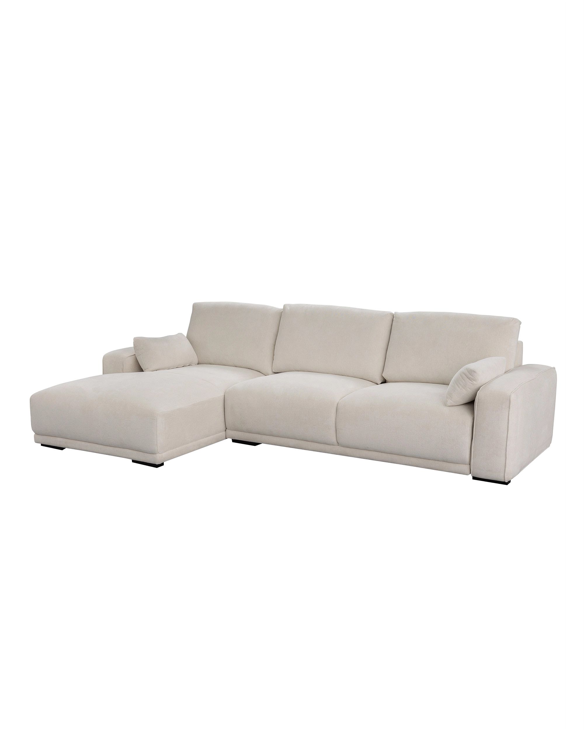 Pohovka Silkeborg crème white levostranná (hover)