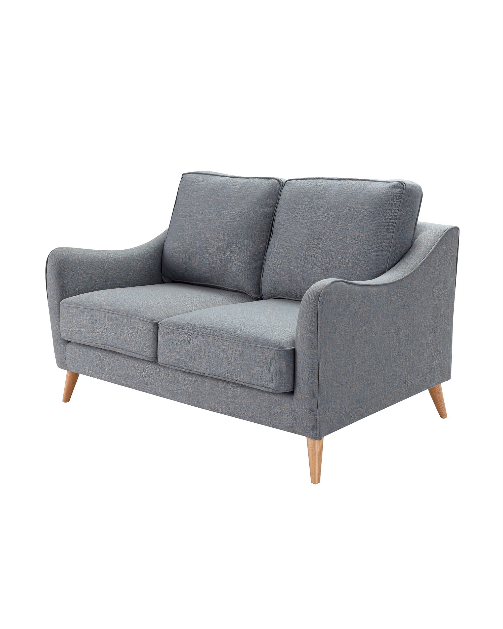 Pohovka Venuste denim blue/brown 2-místná