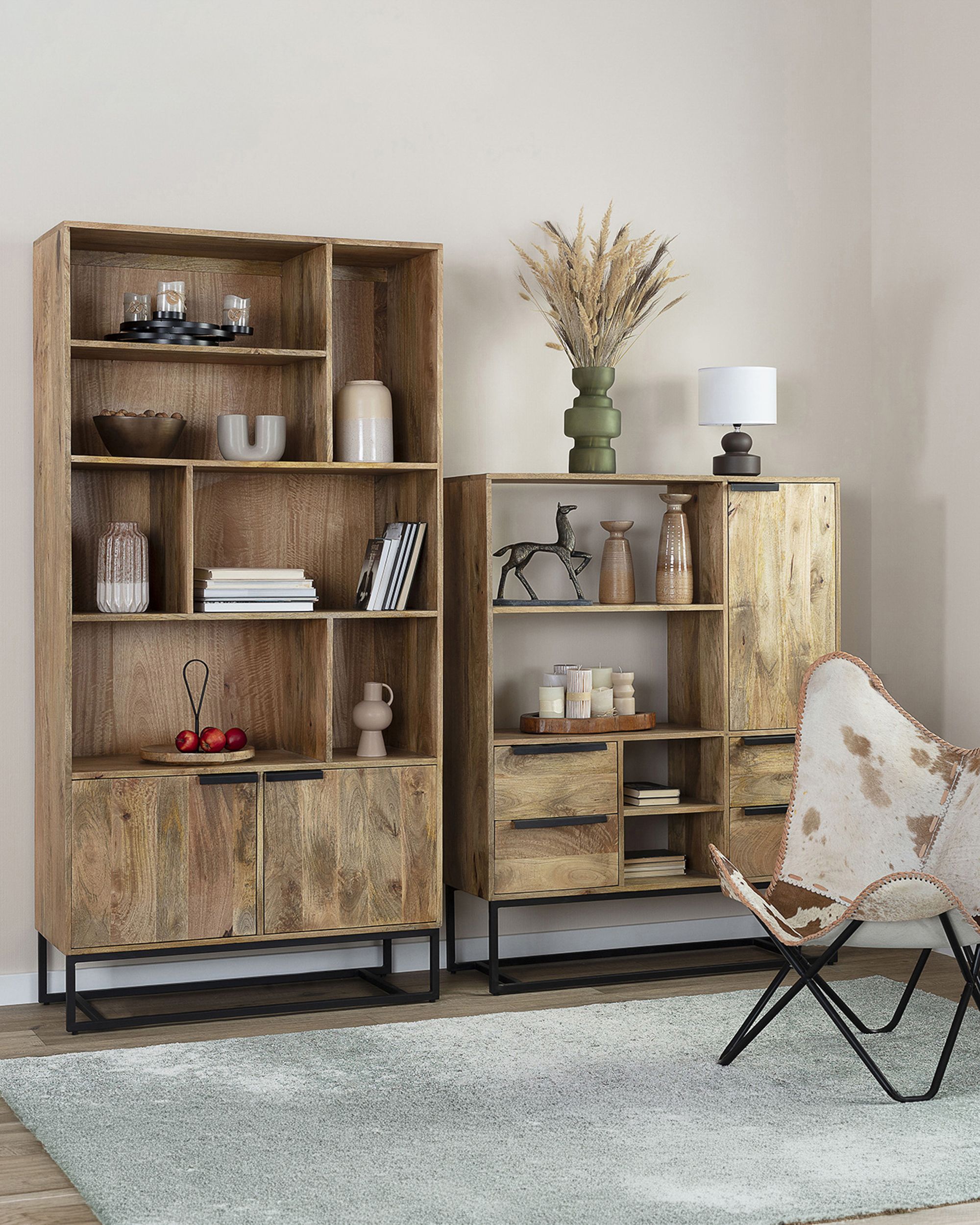 Knihovna Orm 110x35x142cm (hover)
