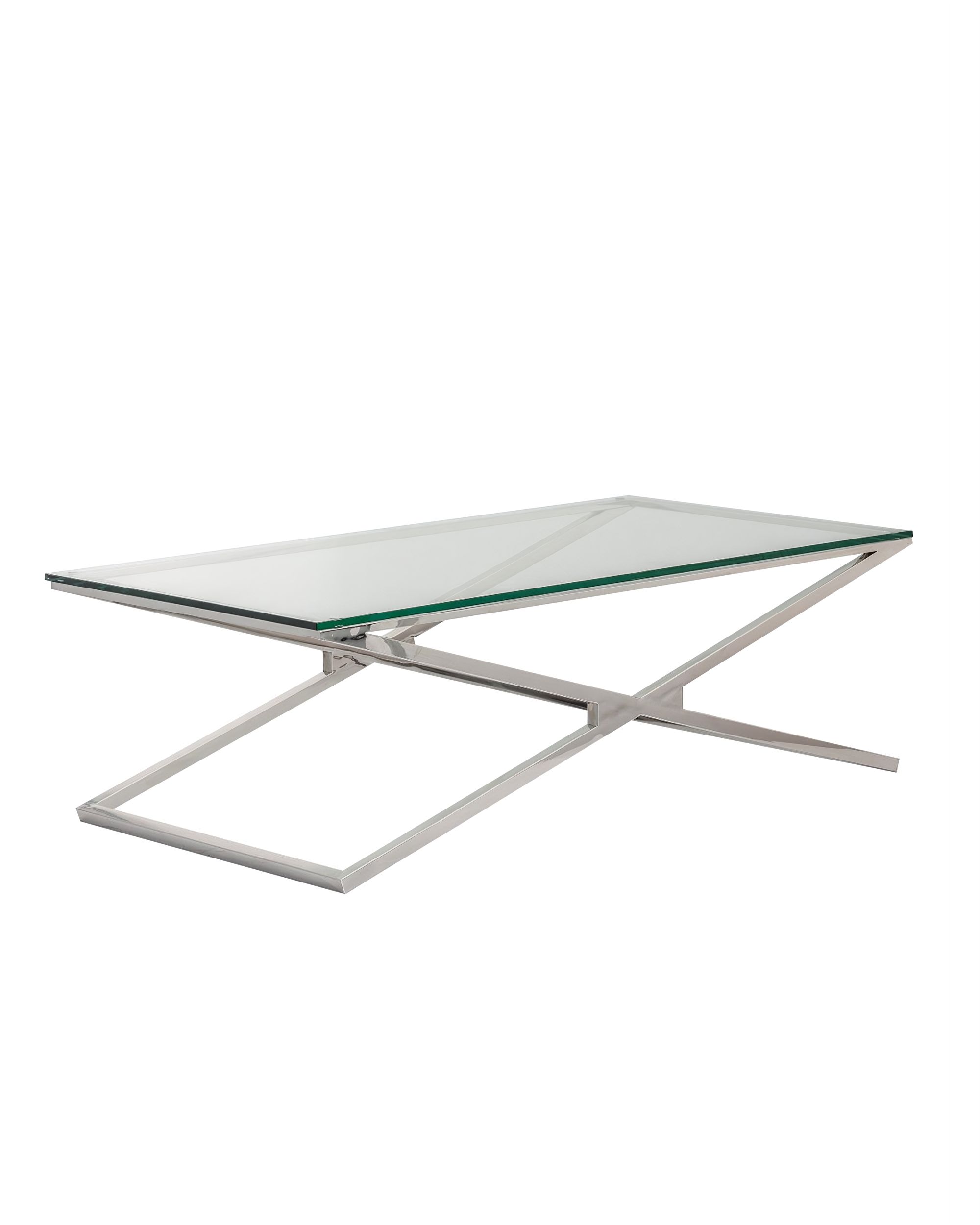 Stolek Flavio silver 130x70x41cm