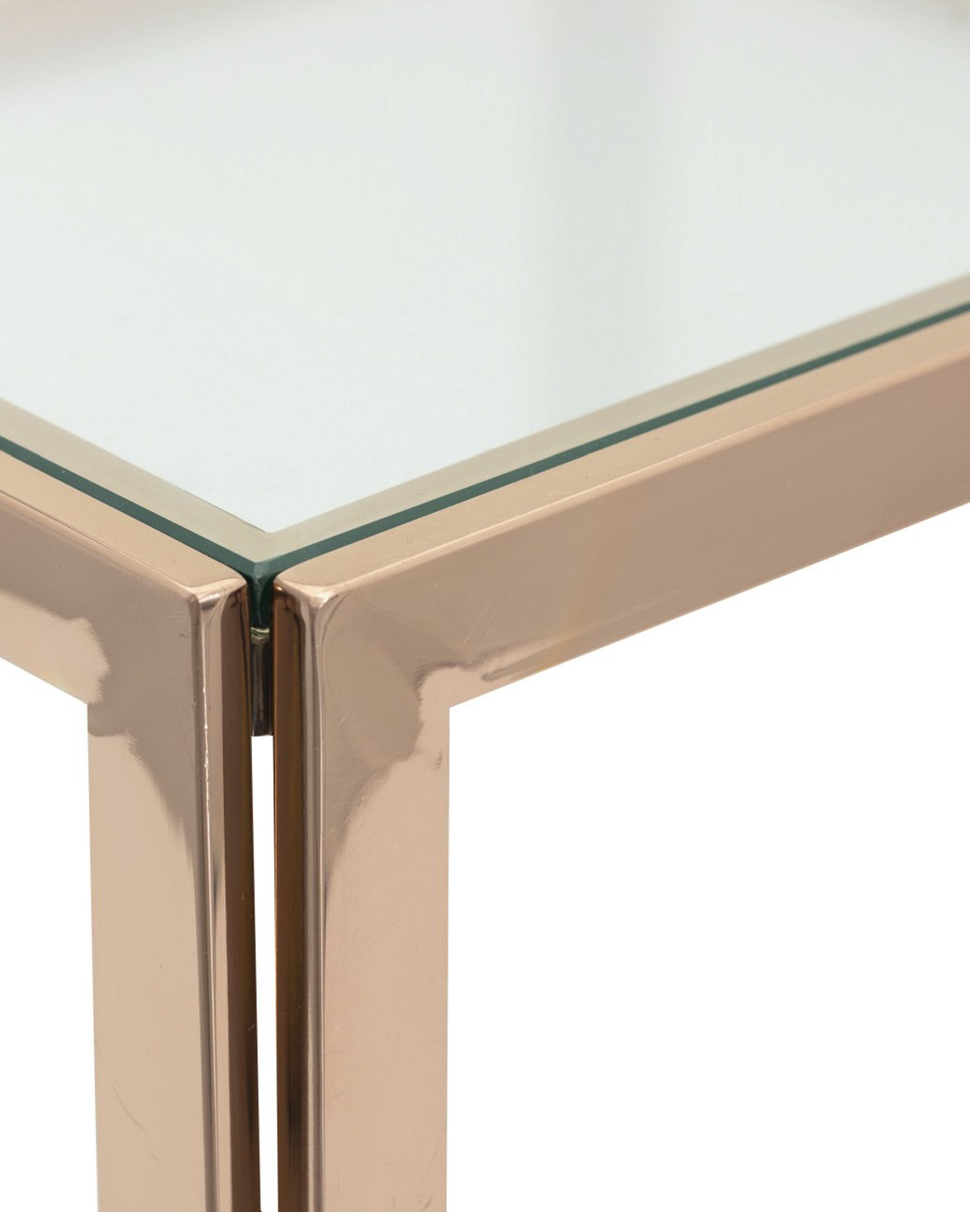 Konferenční stolek Qube rose gold 100x100x40cm (hover)