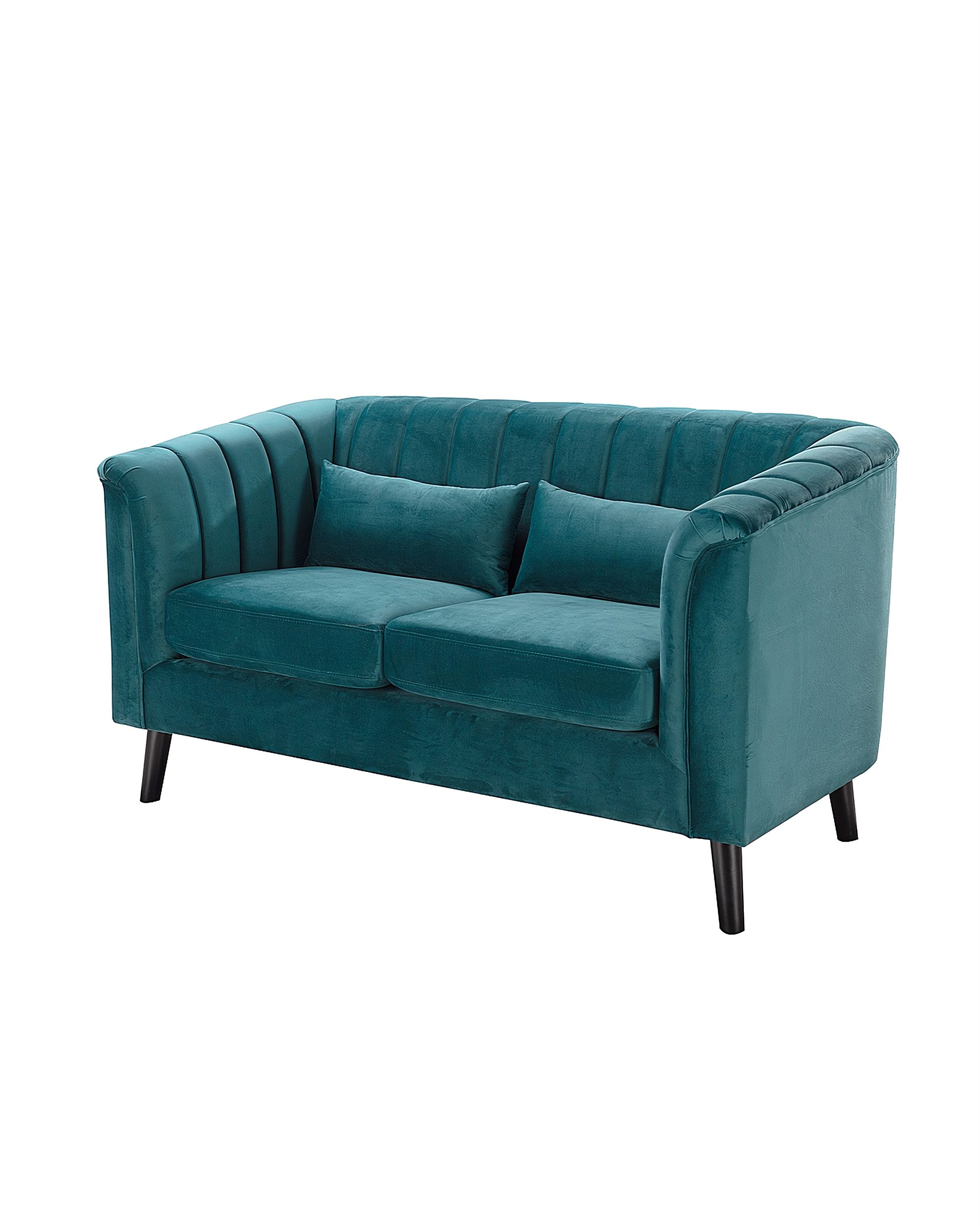 Pohovka Meriva Velvet teal 2-místná