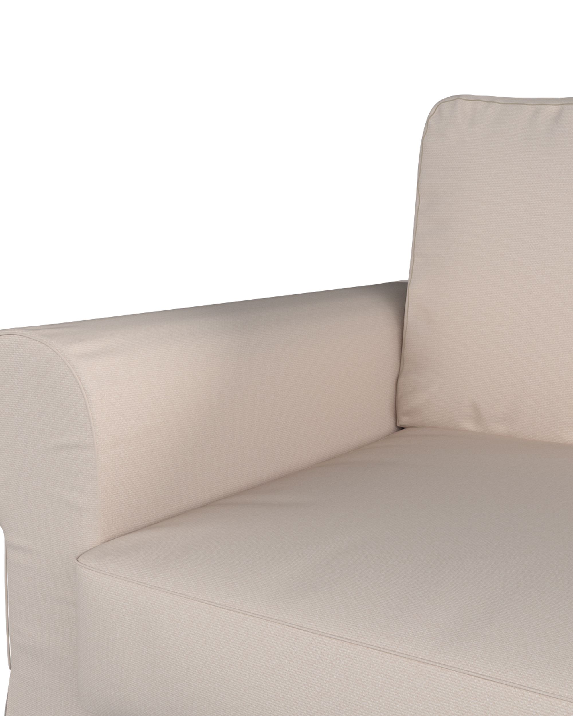 Potah na pohovku IKEA Backabro rozkládací se šezlongem barva růžová látka pletený vzor (hover)