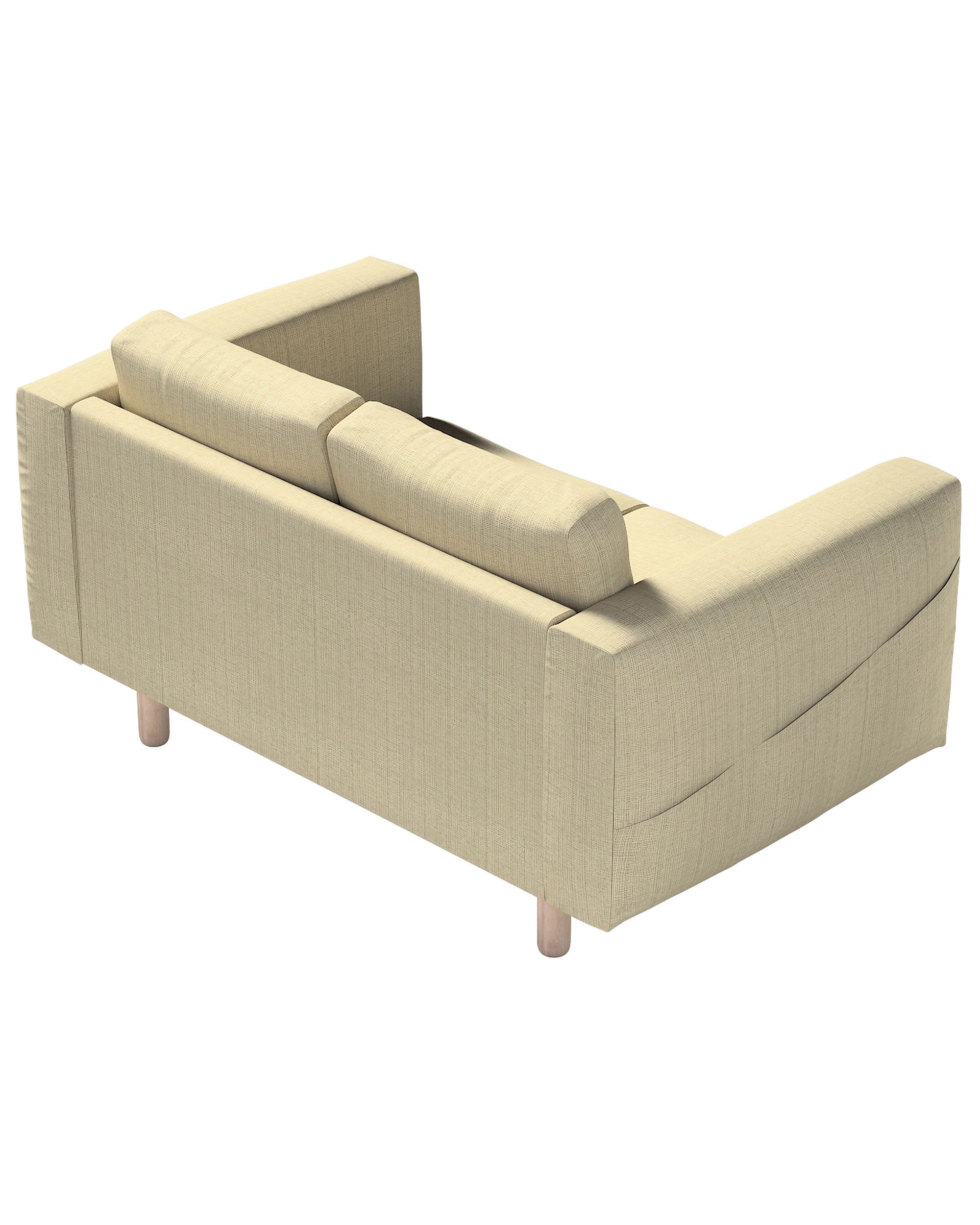Potah na pohovku IKEA Norsborg 2-místná, Béžová, pletený vzor 2