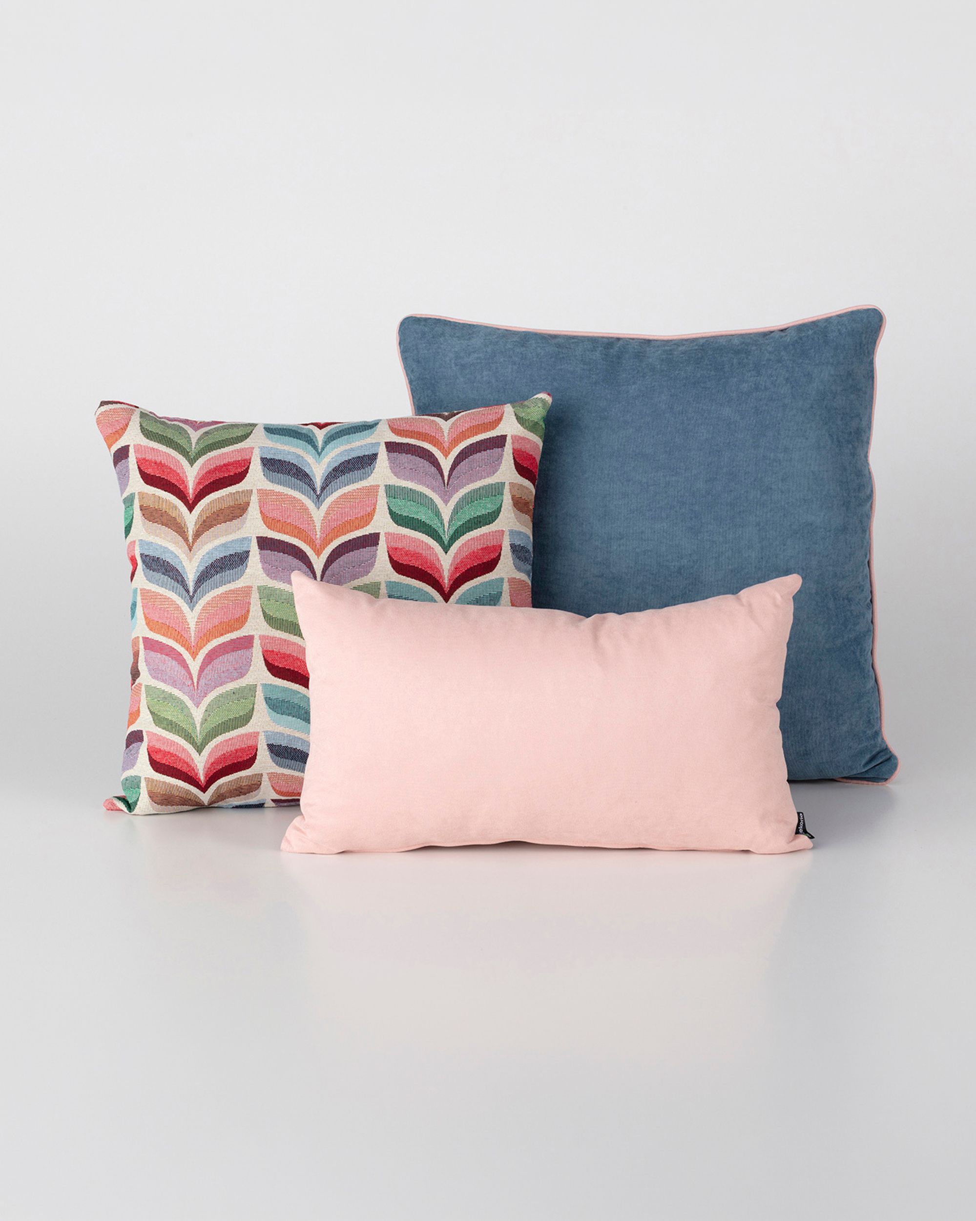 Sada 3 dekoračních polštářů Homely Folk multicolor II