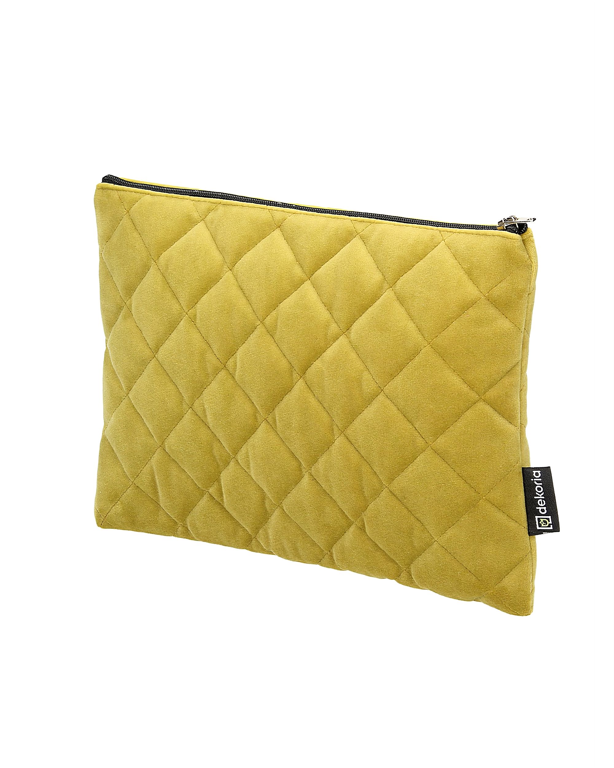 Pouzdro na tablet Velvet barva zelená látka lesklé, sametová