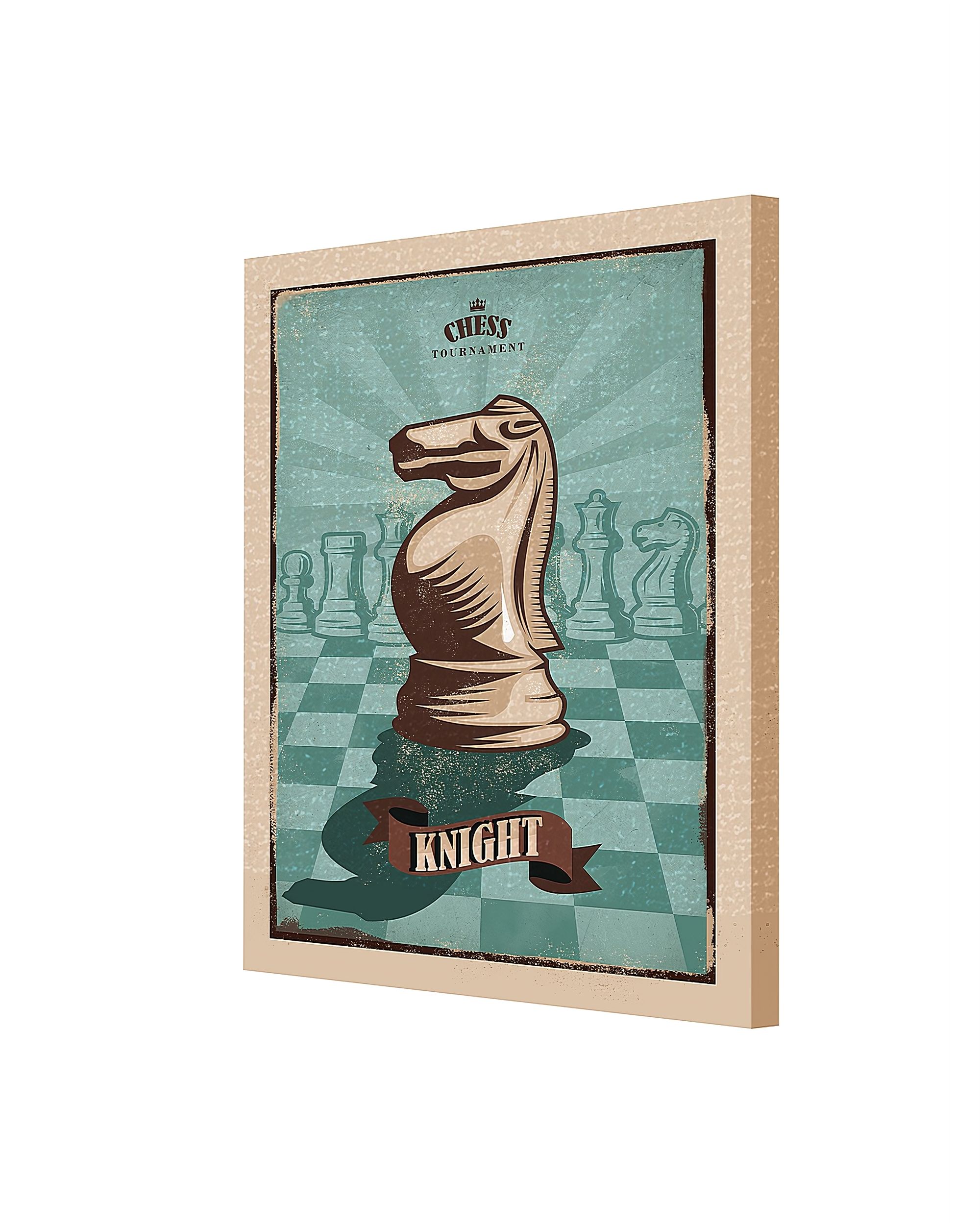 Obraz na plátně Vintage Chess I (hover)