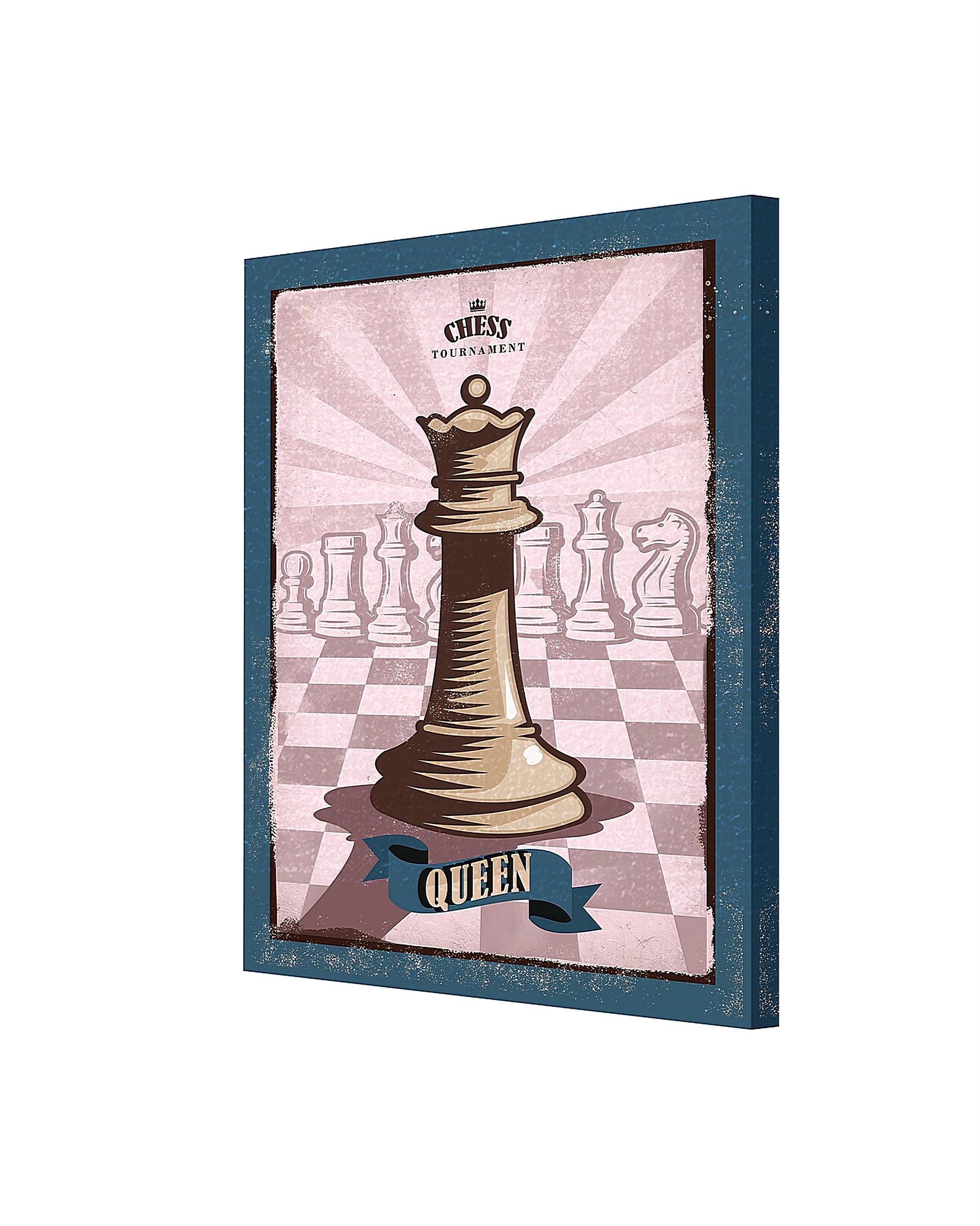 Obraz na plátně Vintage Chess II (hover)