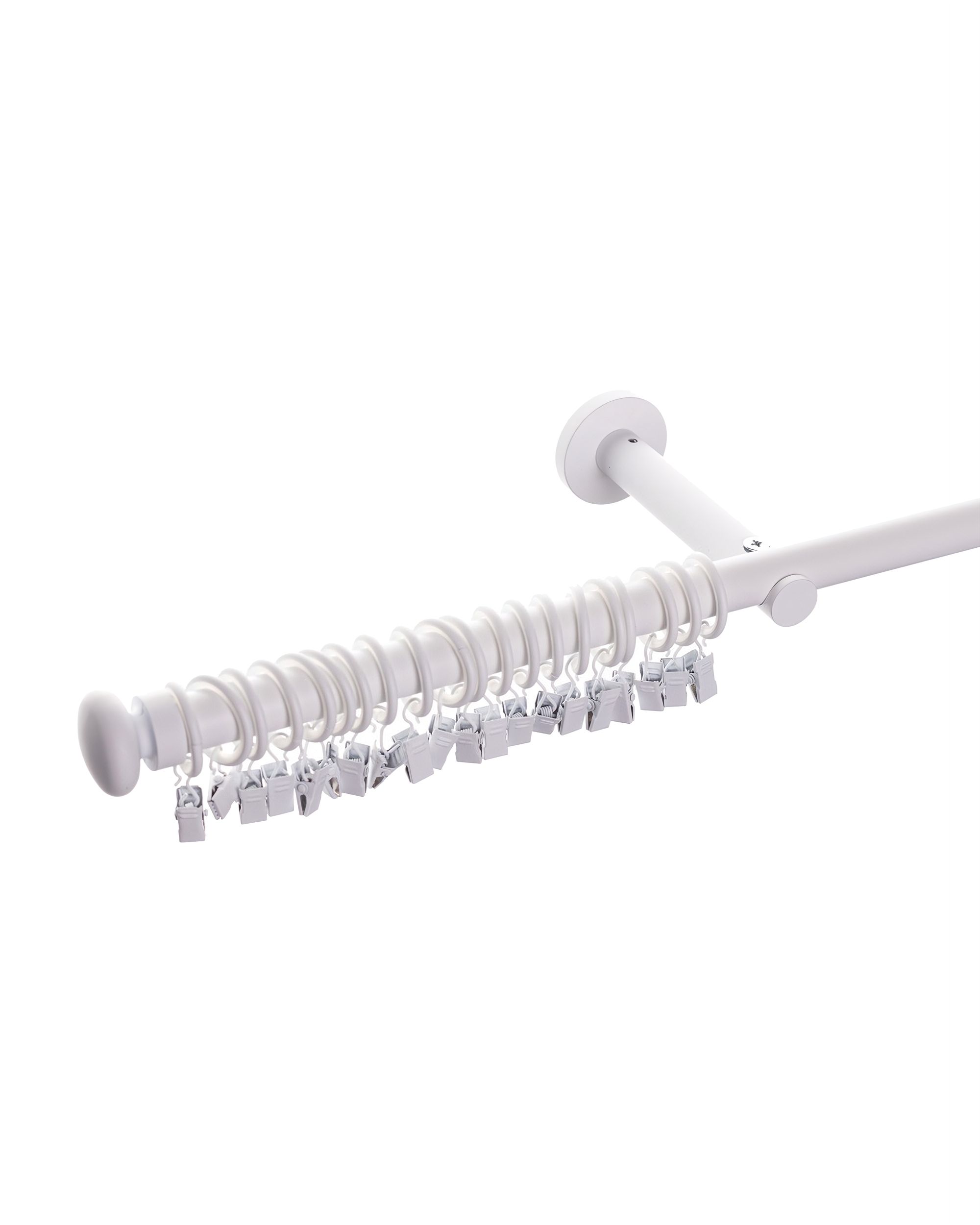 Garnýž jednoduchá Modern white matt 200cm
