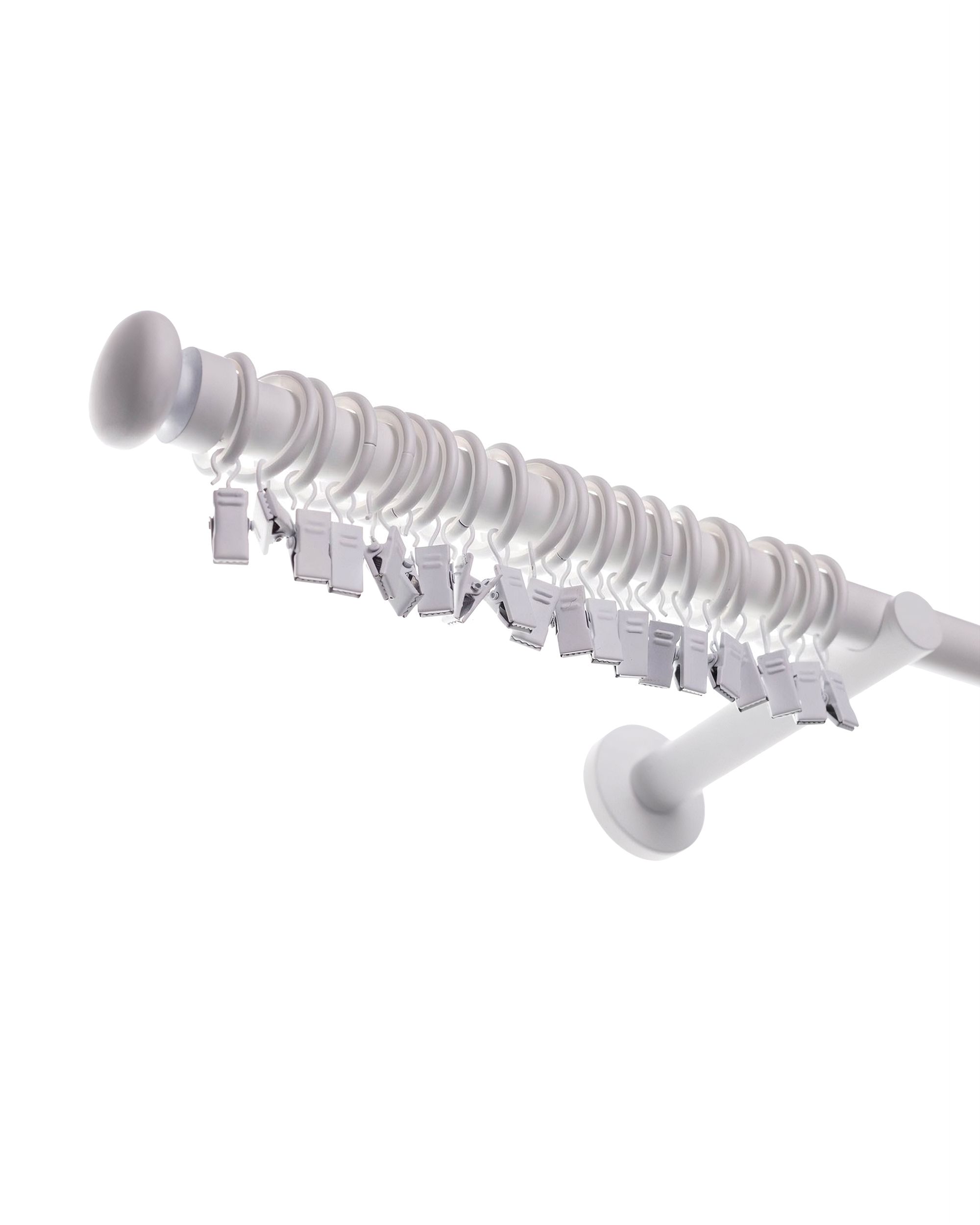 Garnýž jednoduchá Modern white matt 200cm (hover)