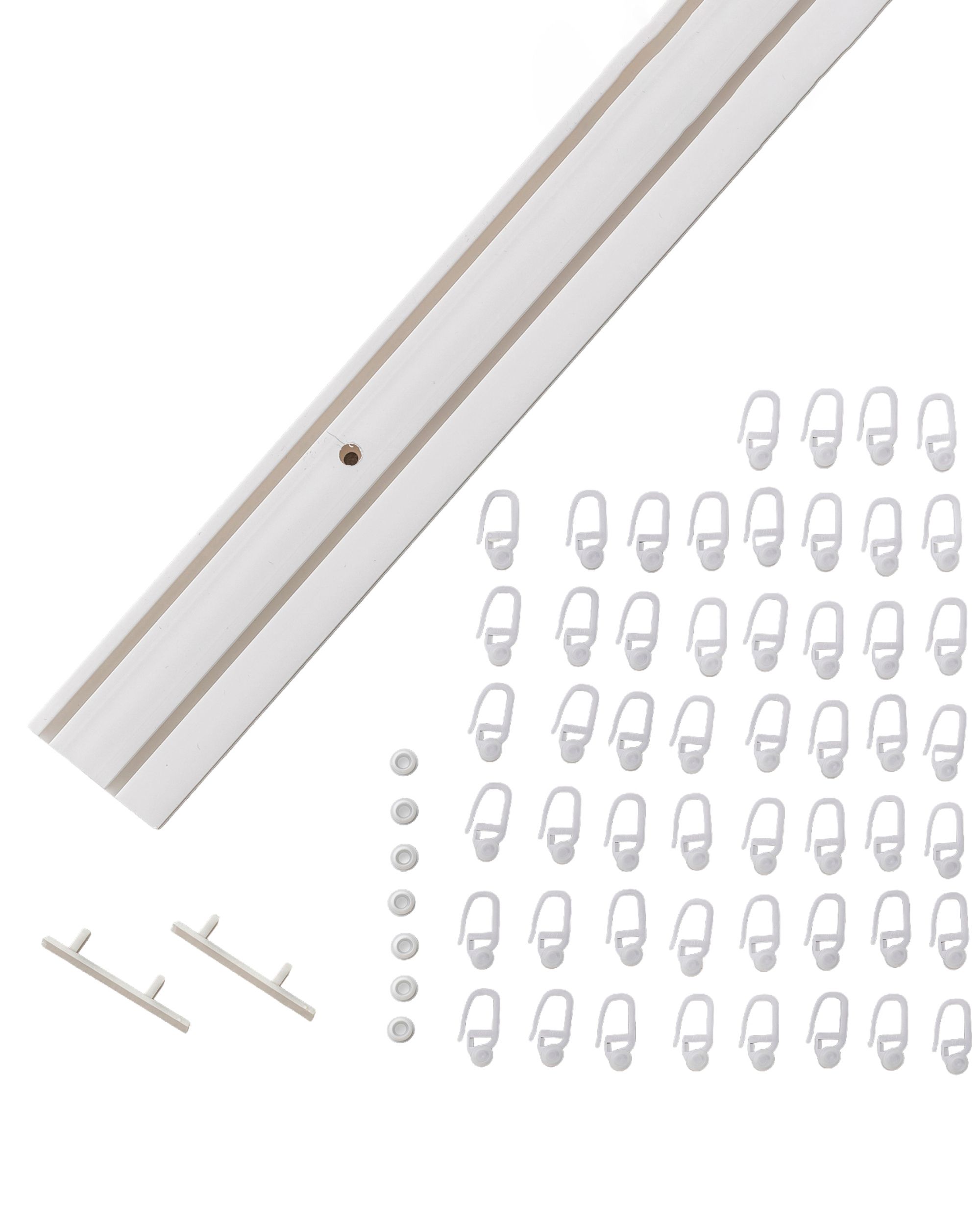 Sada - dvojitá stropní kolejnice 180cm (hover)