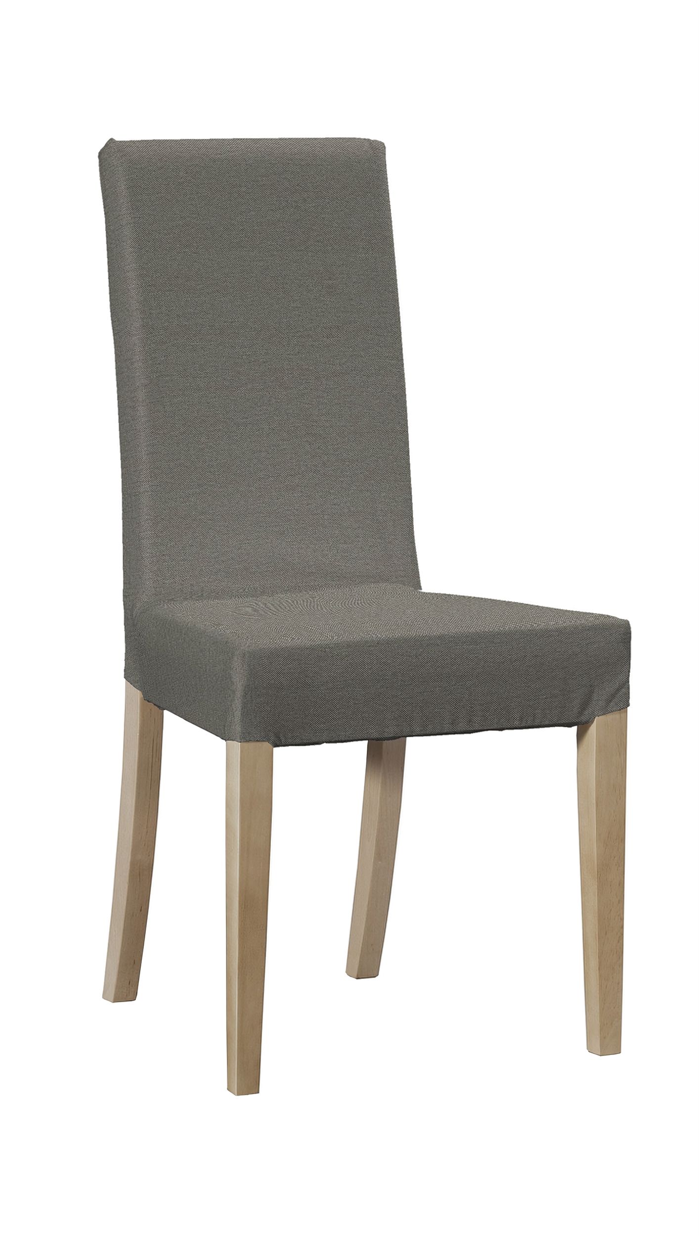 Potah na židli IKEA  Harry, krátký barva šedá látka pletený vzor (hover)