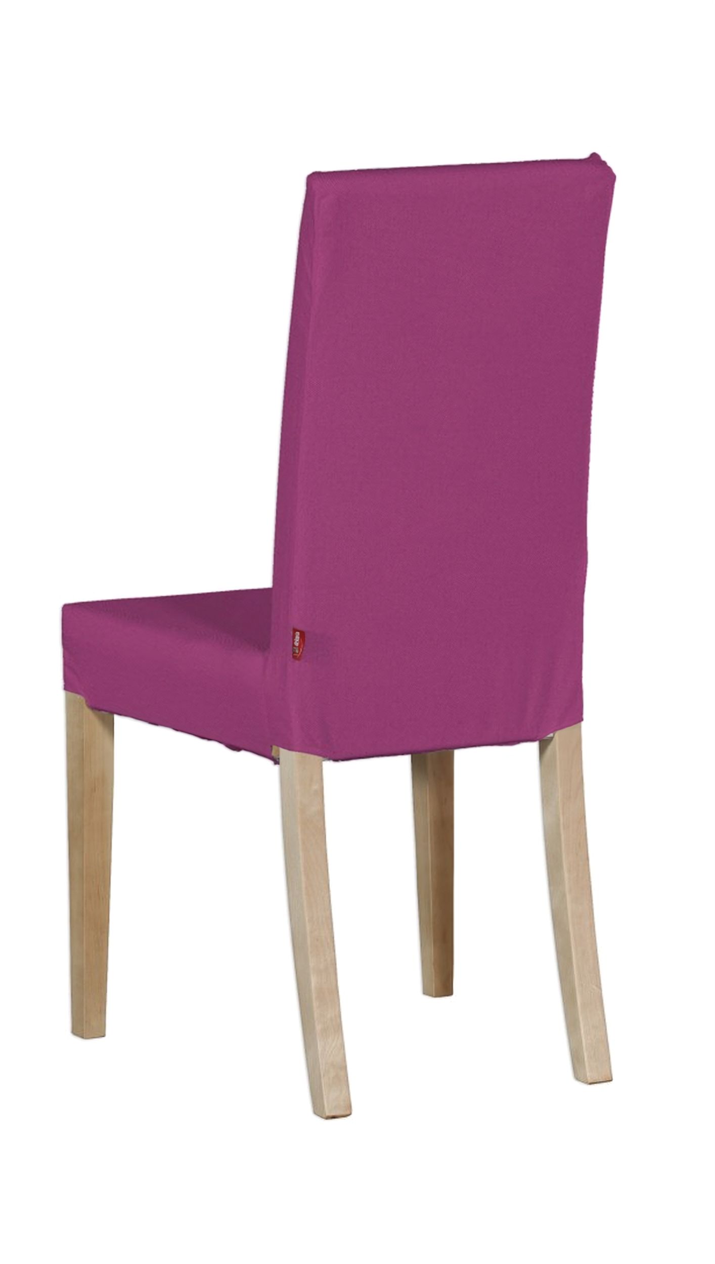 Potah na židli IKEA  Harry, krátký barva růžová látka pletený vzor