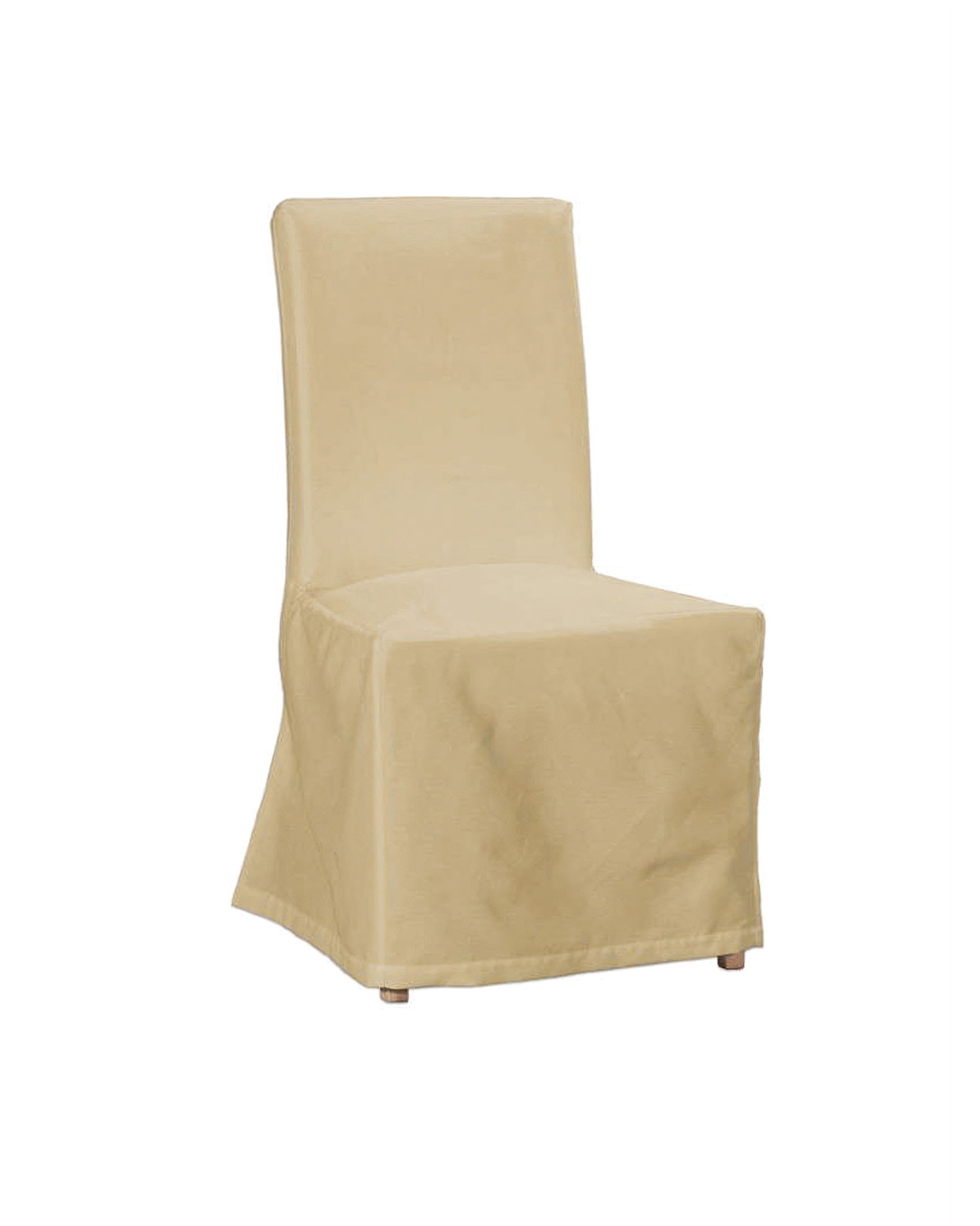 Potah na židli IKEA  Henriksdal, dlouhý barva béžová (hover)