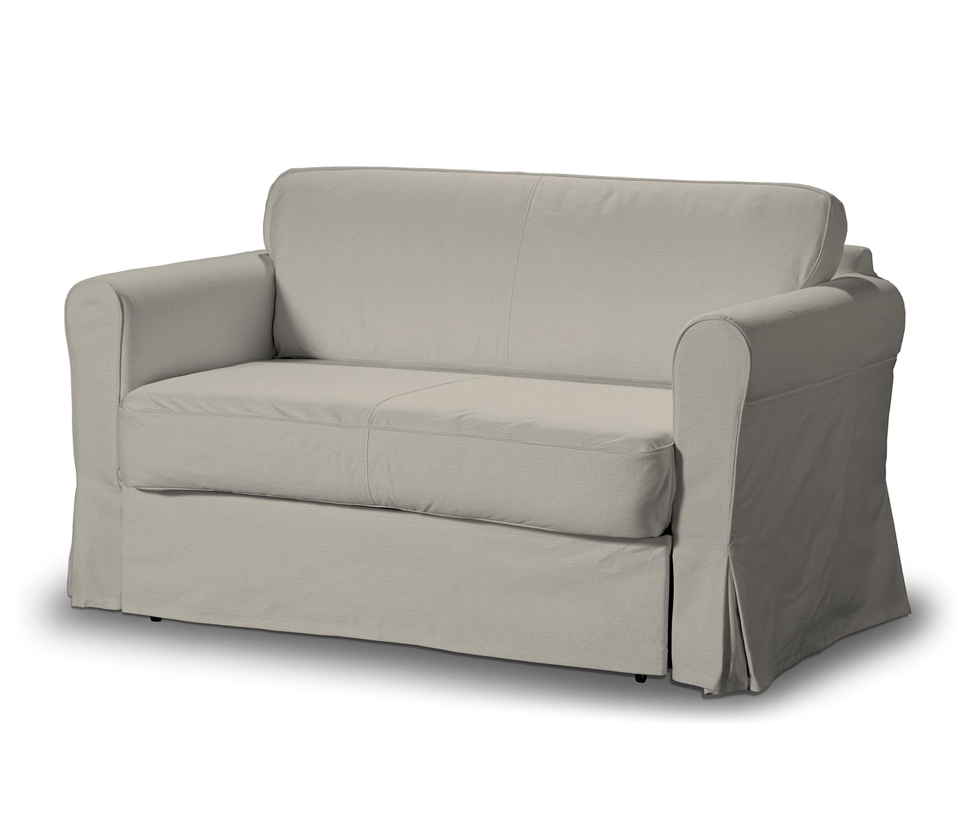 Potah na pohovku IKEA  Hagalund barva šedá látka sametová