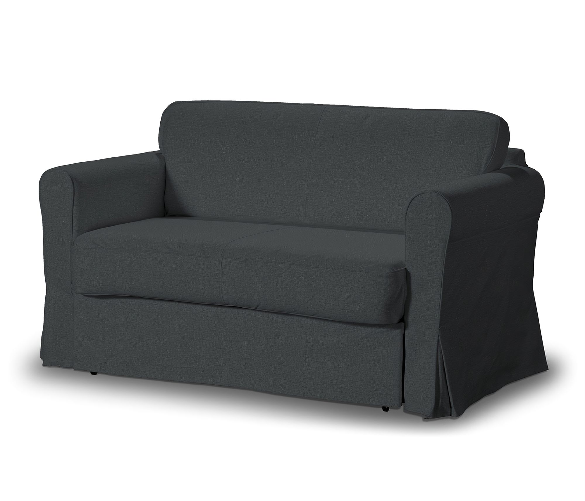 Potah na pohovku IKEA  Hagalund barva šedá látka sametová