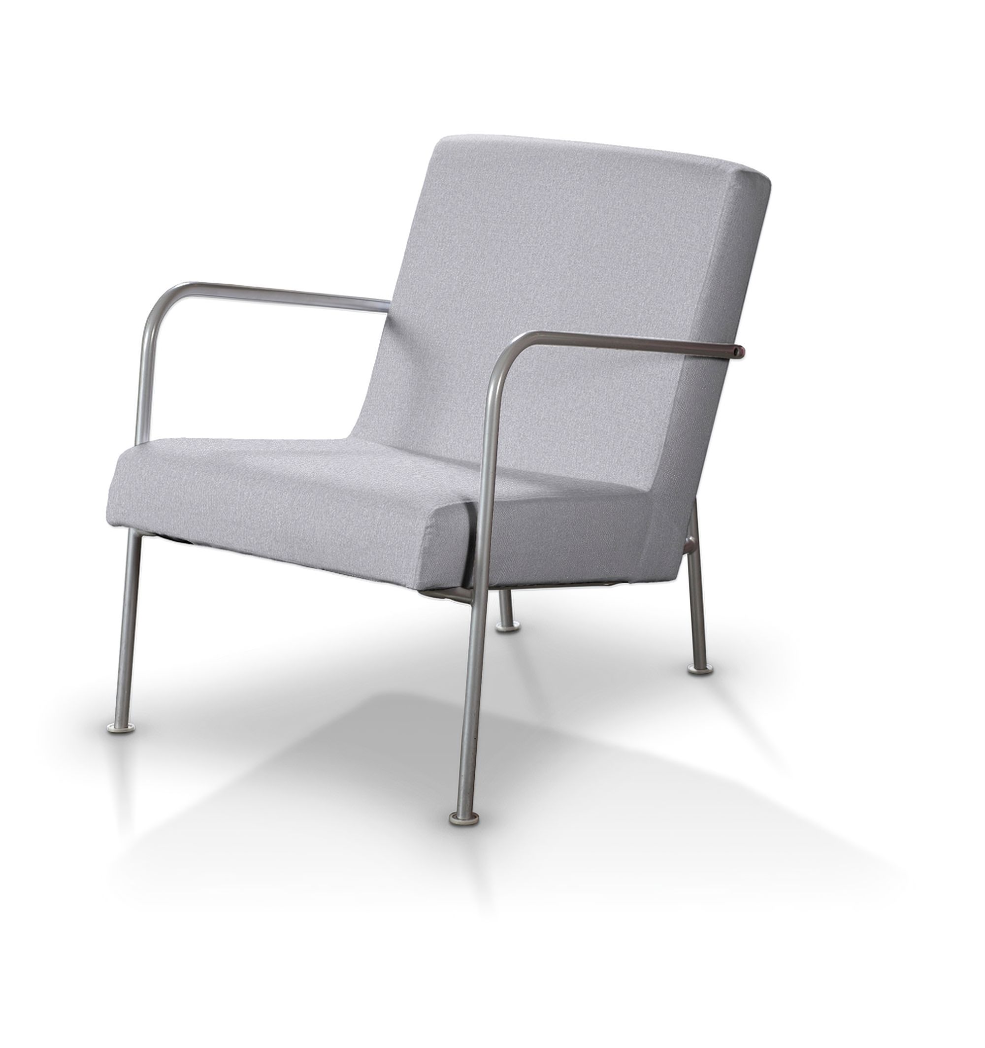 Potah na křeslo Ikea PS barva šedá látka pletený vzor