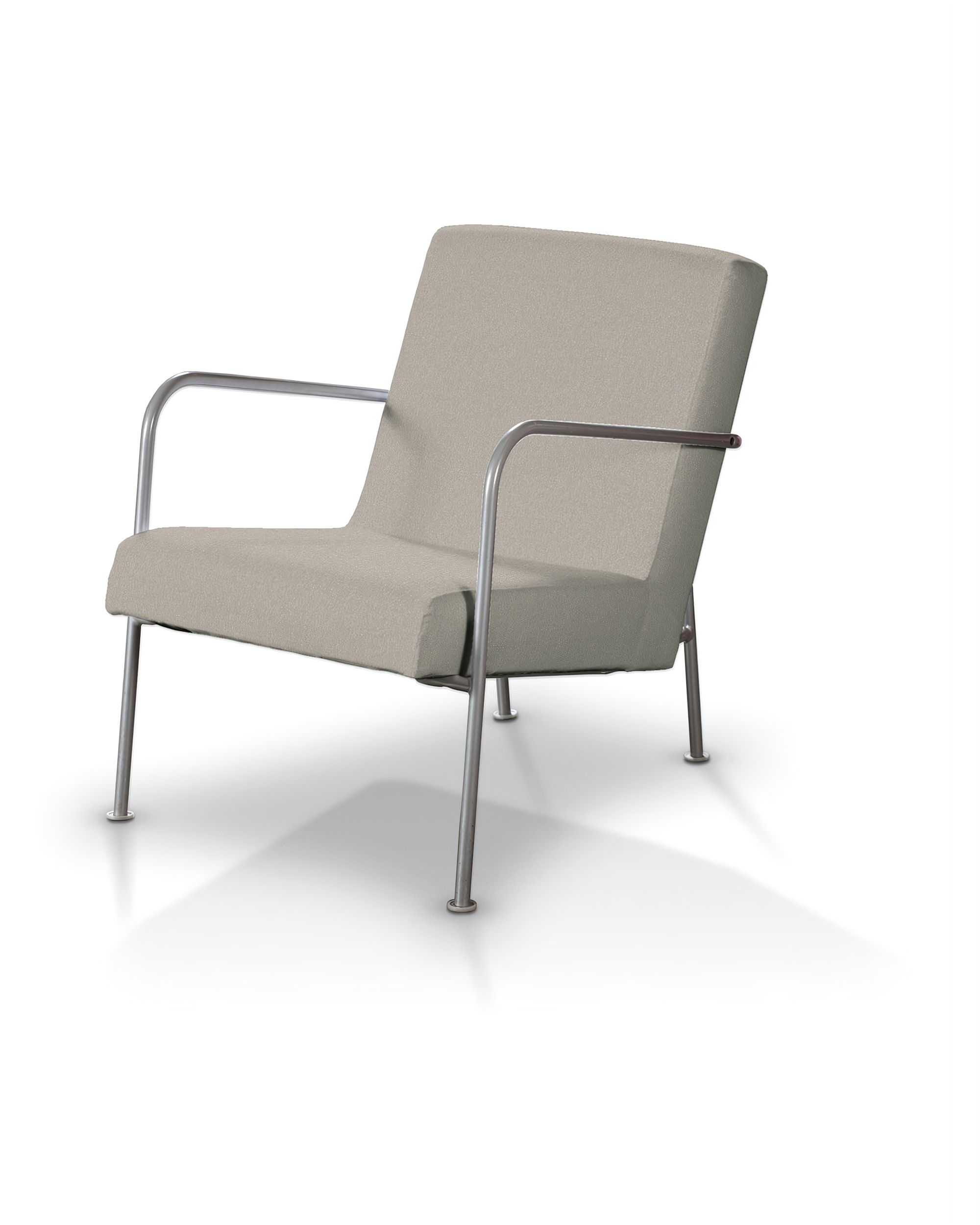 Potah na křeslo Ikea PS barva béžová látka pletený vzor