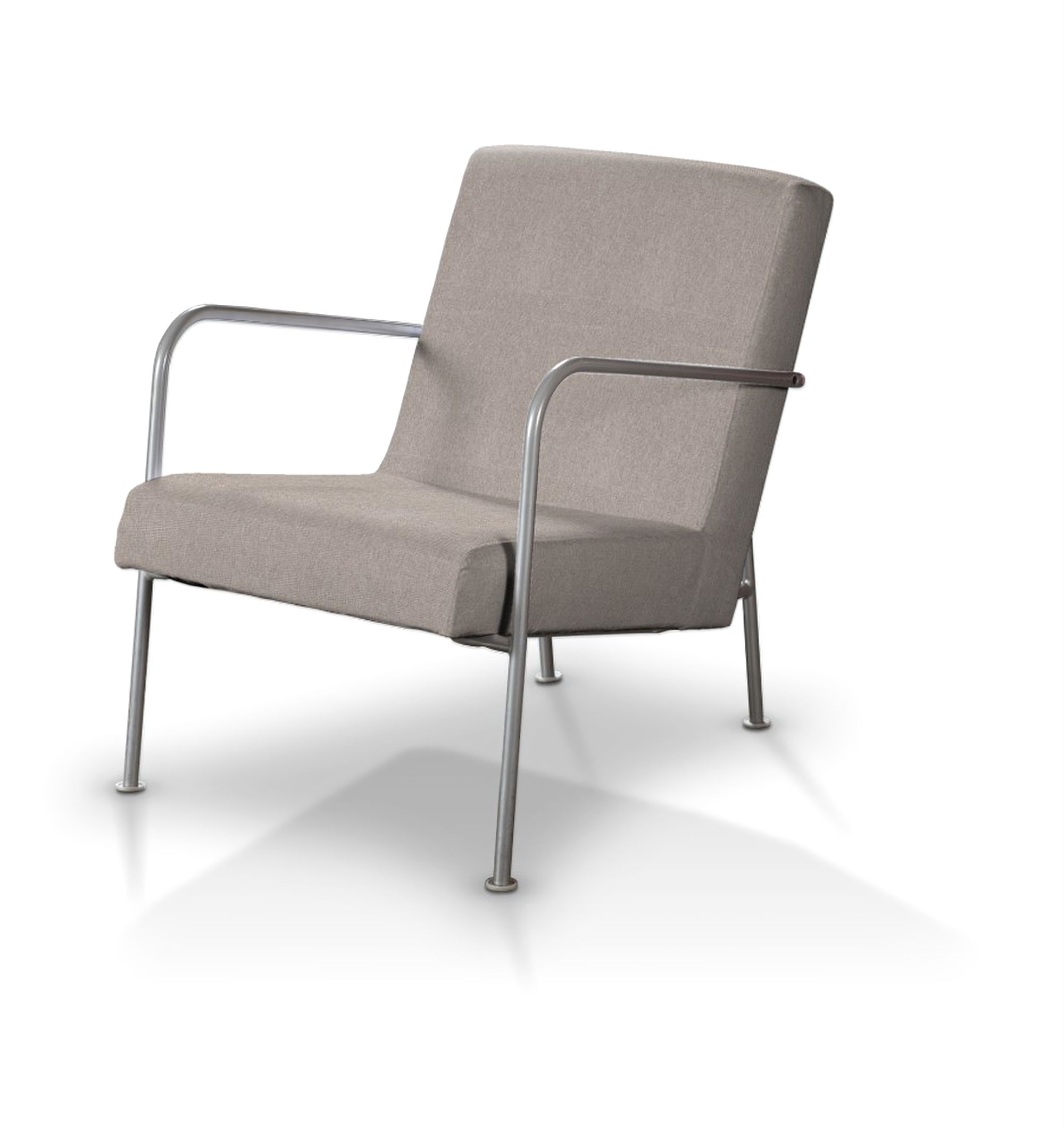 Potah na křeslo Ikea PS barva béžová látka pletený vzor