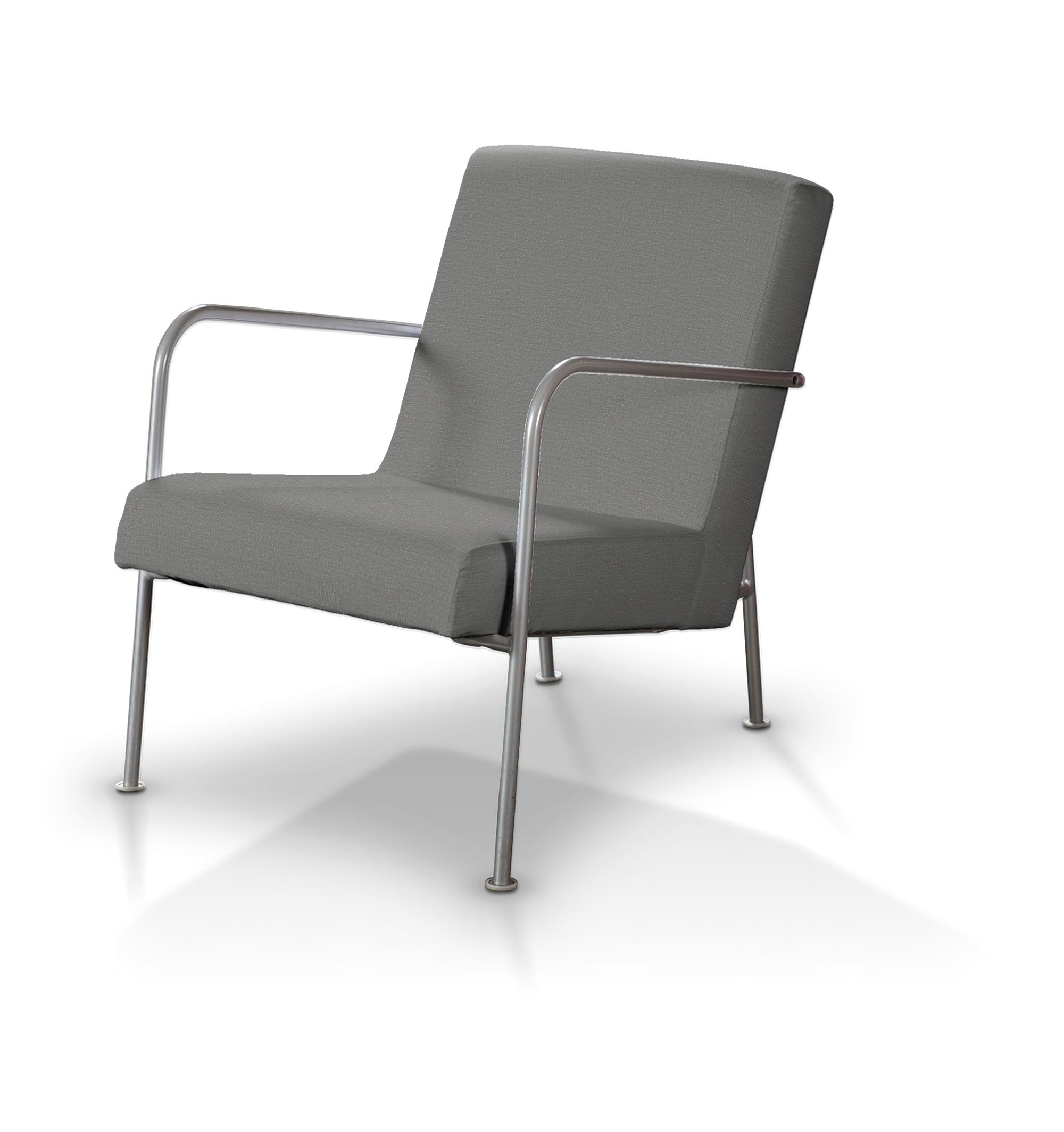 Potah na křeslo Ikea PS barva šedá látka sametová