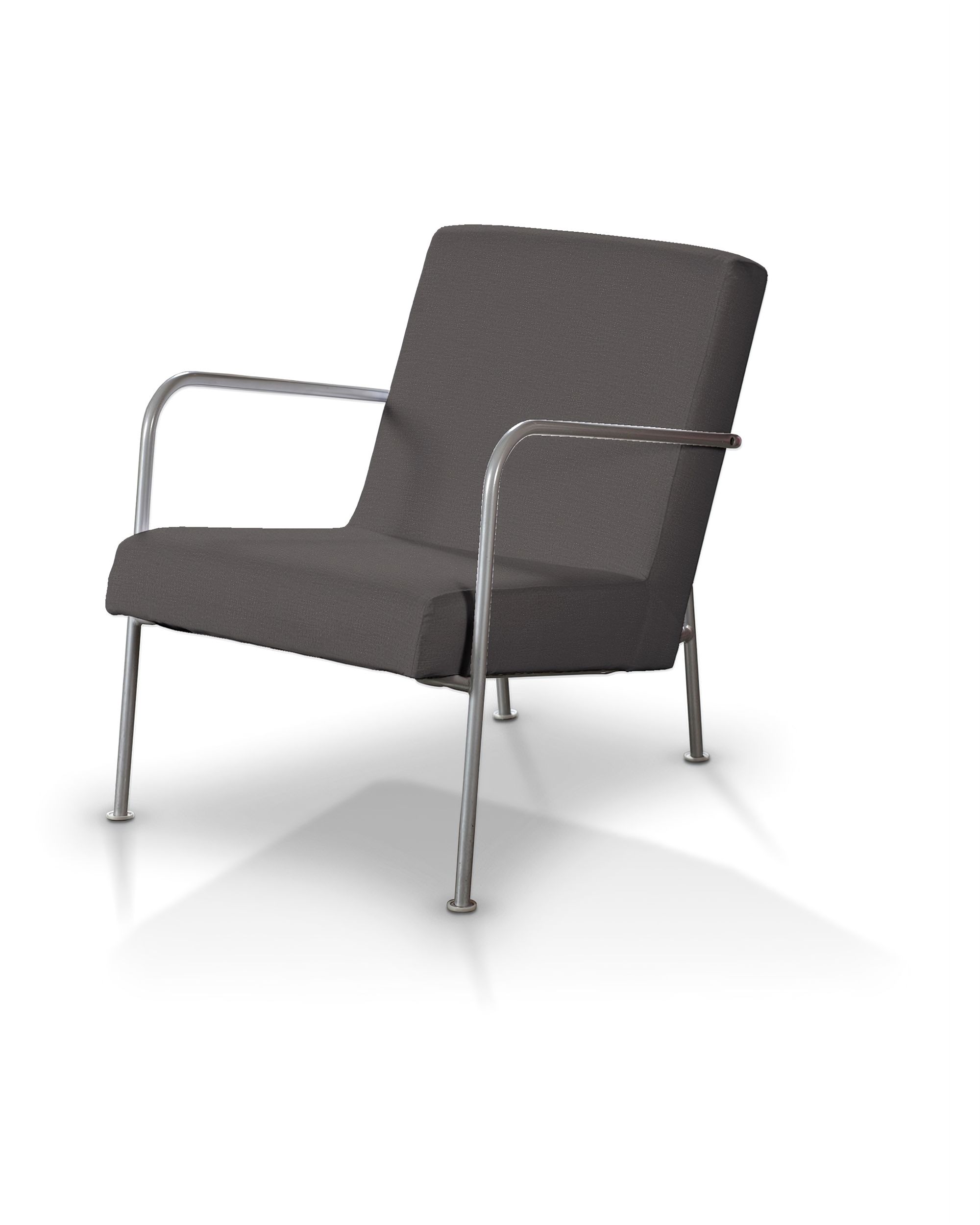 Potah na křeslo Ikea PS barva hnědá látka sametová