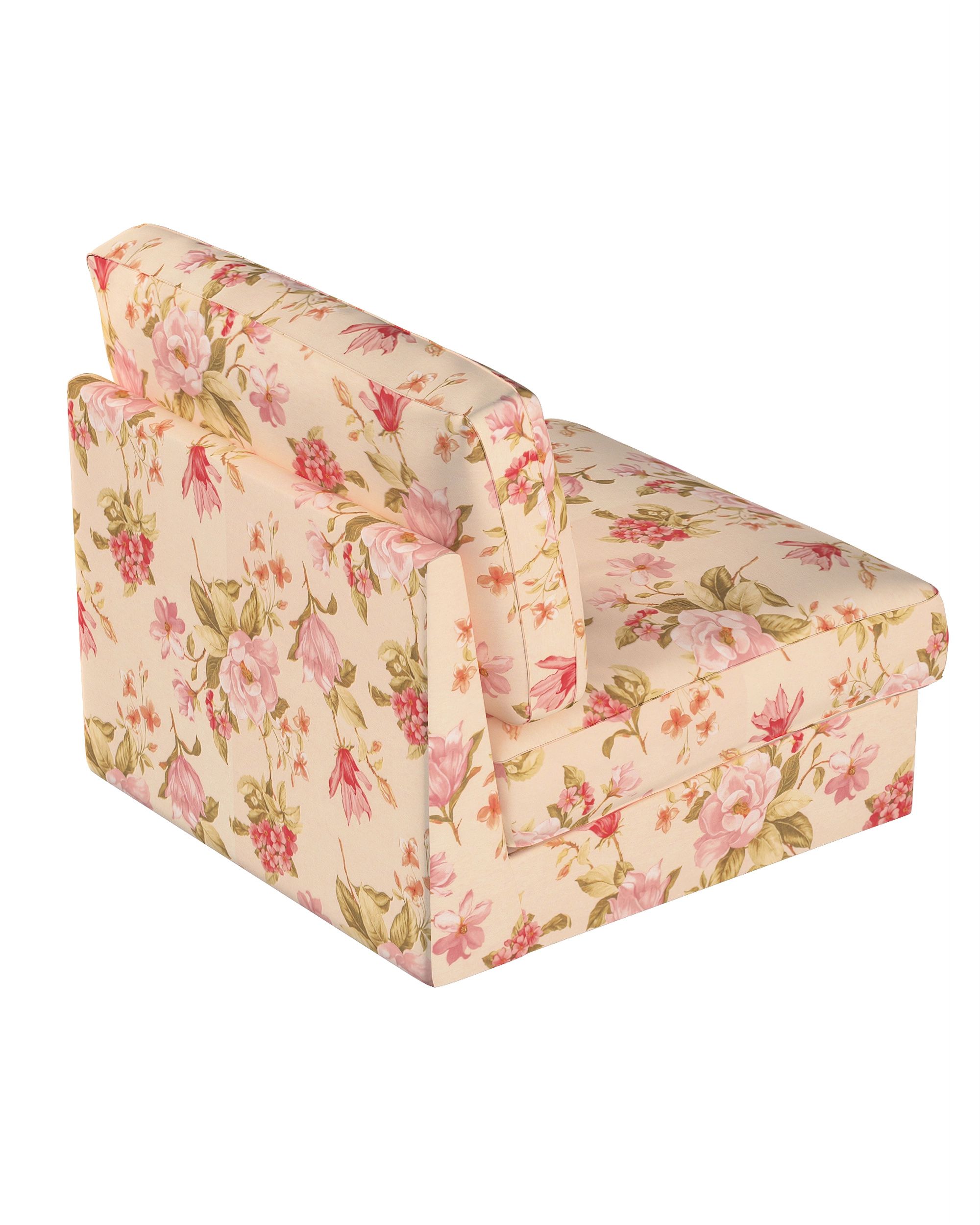 Potah na neskládací křeslo IKEA Kivik barva vícebarevná látka vzorované (hover)
