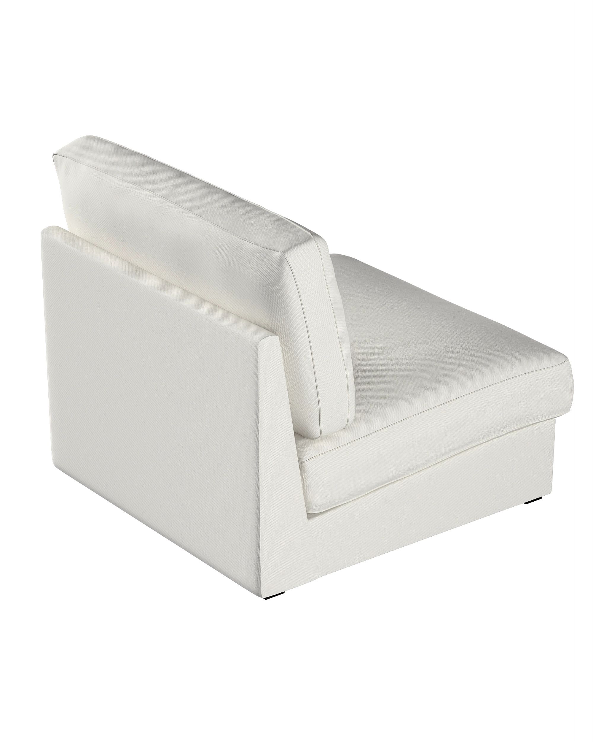 Potah na neskládací křeslo IKEA Kivik barva šedá látka pletený vzor (hover)