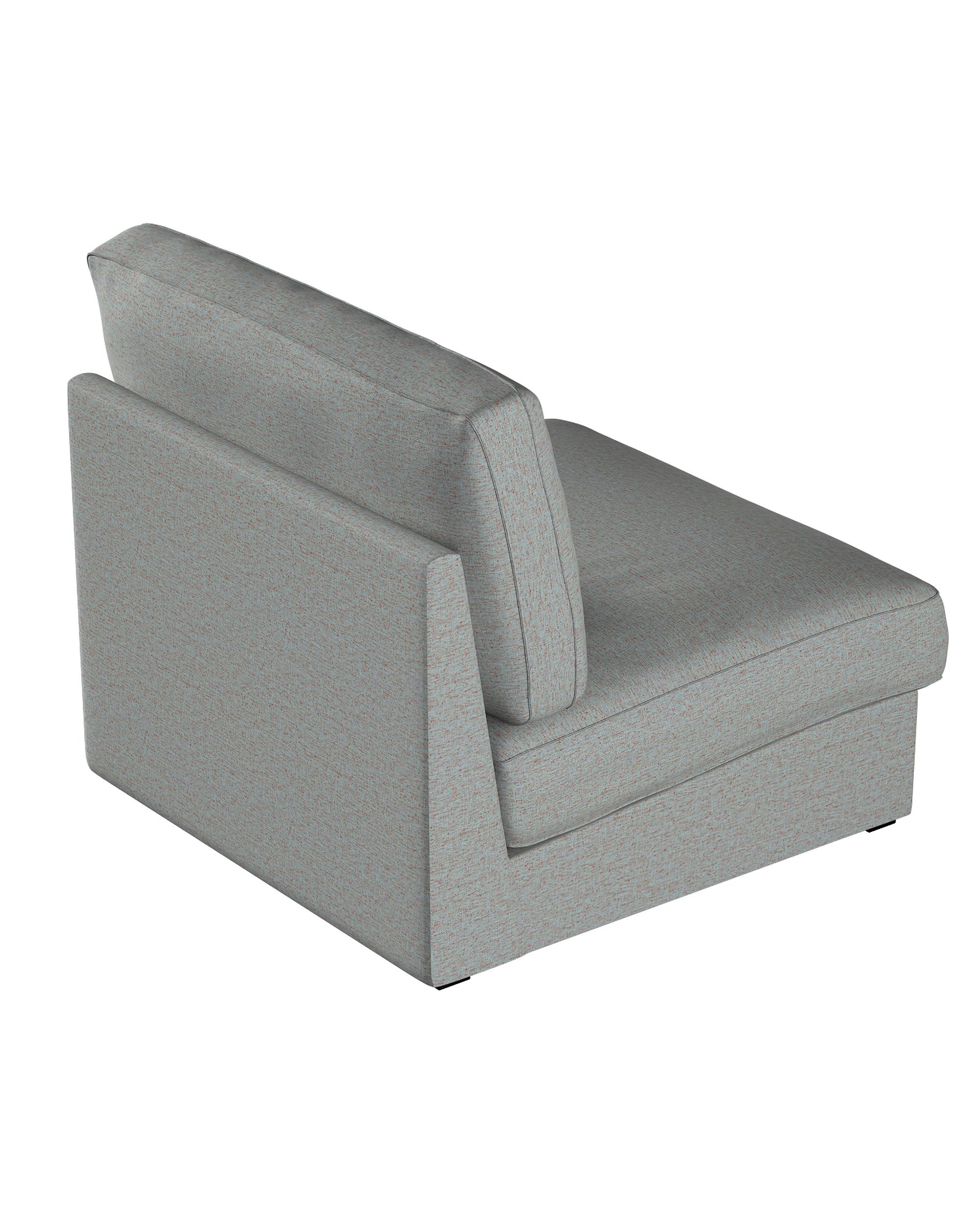 Potah na neskládací křeslo IKEA Kivik barva modrá látka pletený vzor (hover)