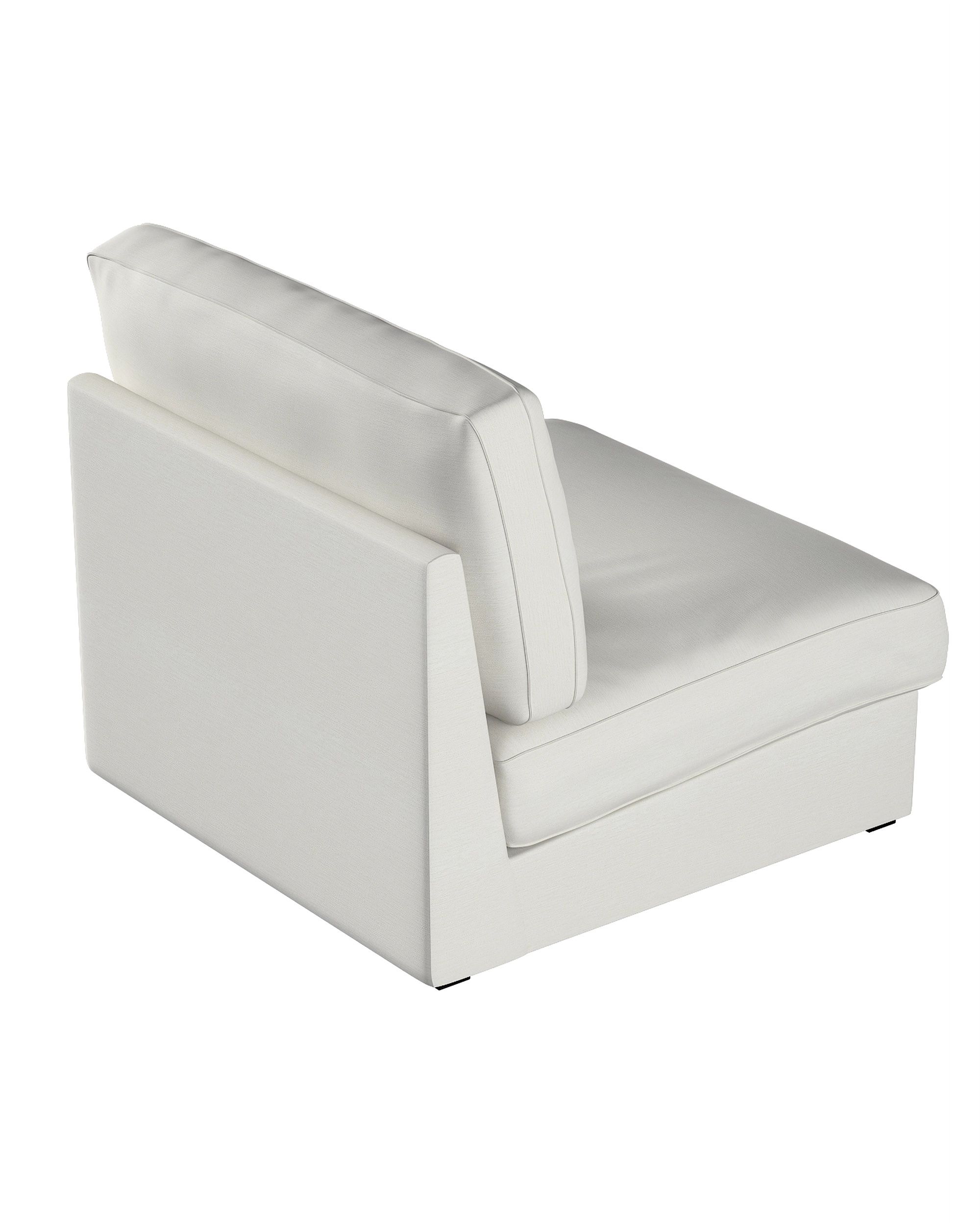 Potah na neskládací křeslo IKEA Kivik barva šedá látka lesklé, pletený vzor, sametová (hover)