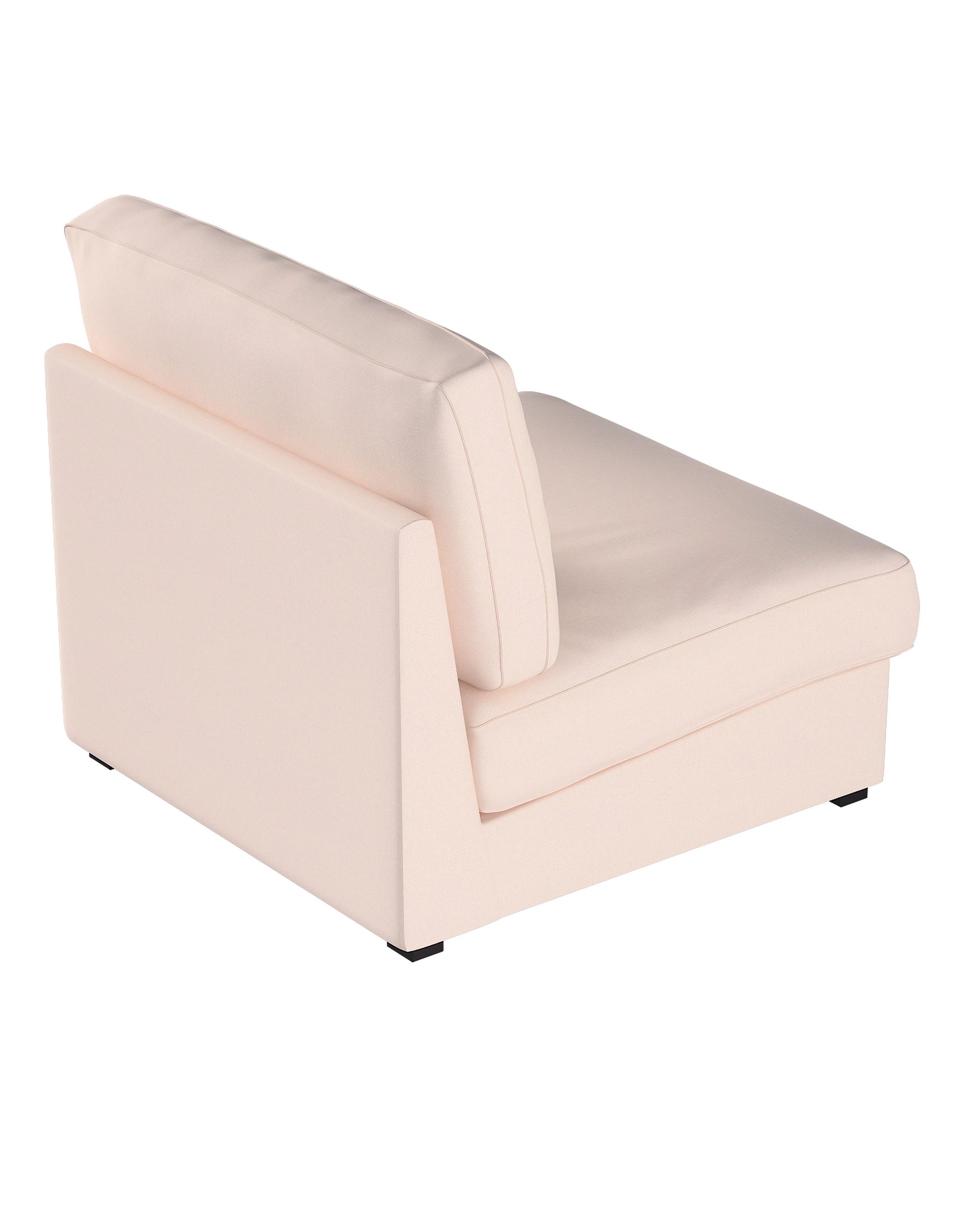 Potah na neskládací křeslo IKEA Kivik barva růžová látka pletený vzor (hover)