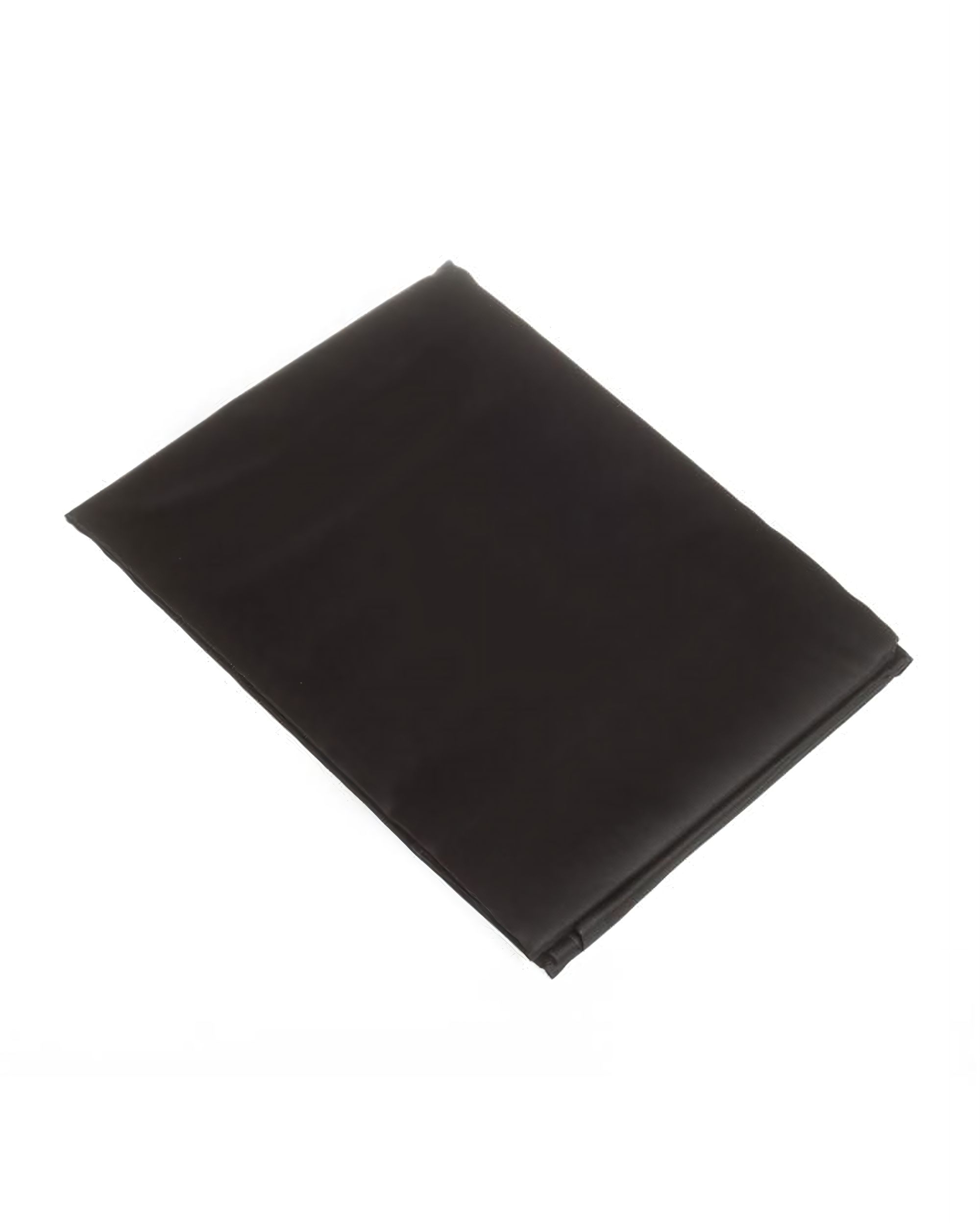Jednoduché saténové prostěradlo černé 180 x 200 cm