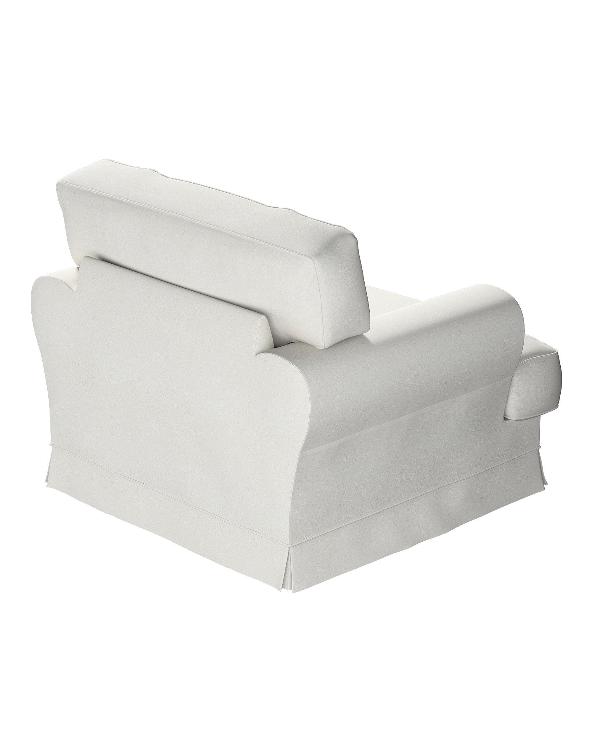 Potah na křeslo IKEA Ekeskog barva šedá látka lesklé, pletený vzor, sametová (hover)