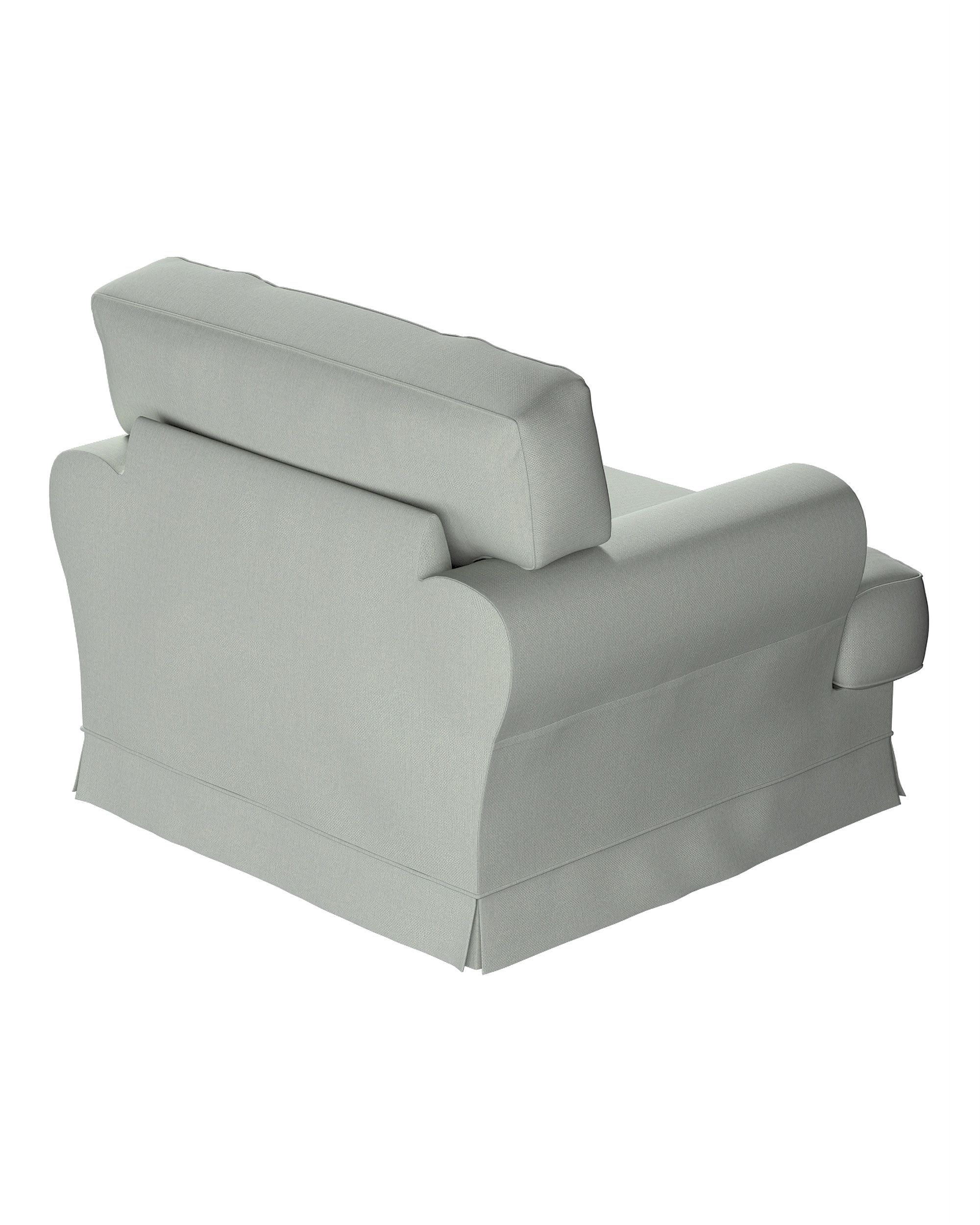 Potah na křeslo IKEA Ekeskog barva modrá látka pletený vzor (hover)
