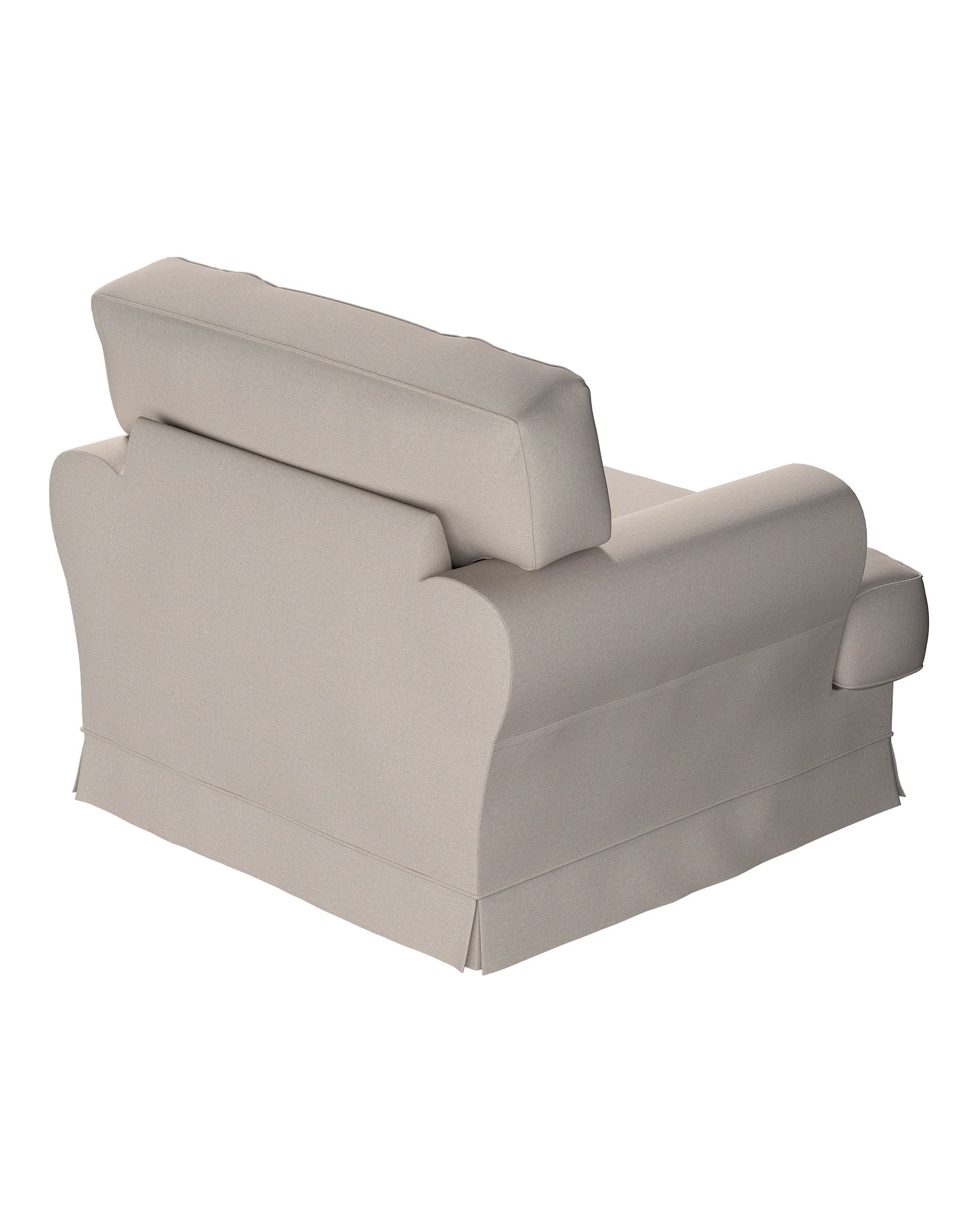 Potah na křeslo IKEA Ekeskog barva šedá látka pletený vzor (hover)