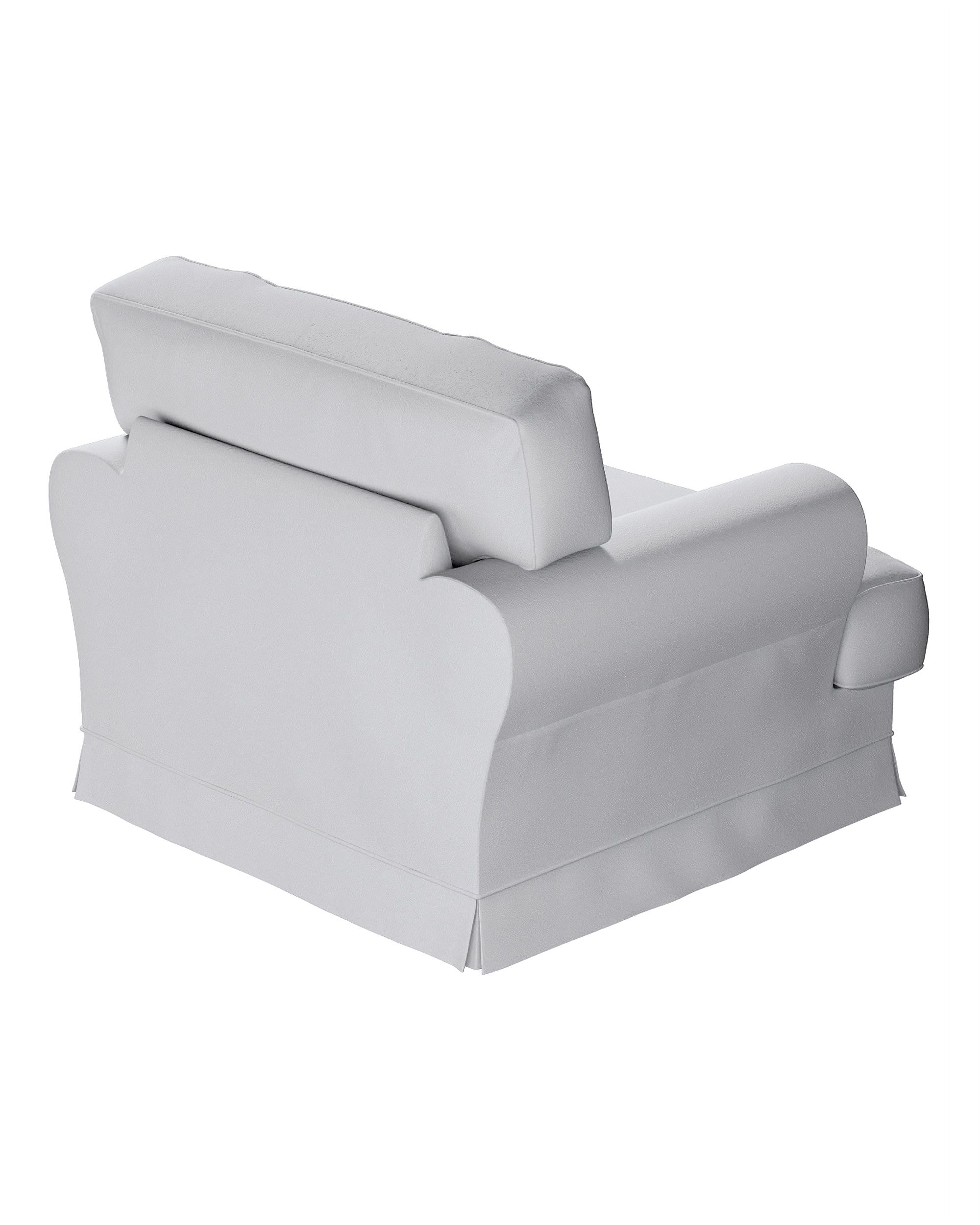 Potah na křeslo IKEA Ekeskog barva bílá látka pletený vzor (hover)