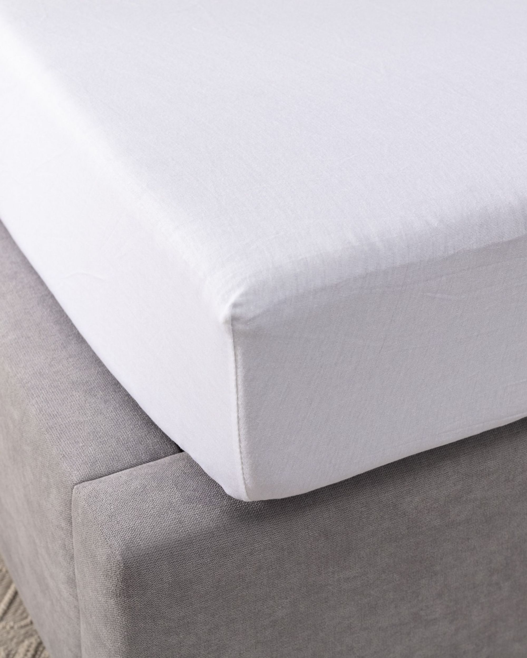 Jersey prostěradlo s gumou Jerry 90x200cm white