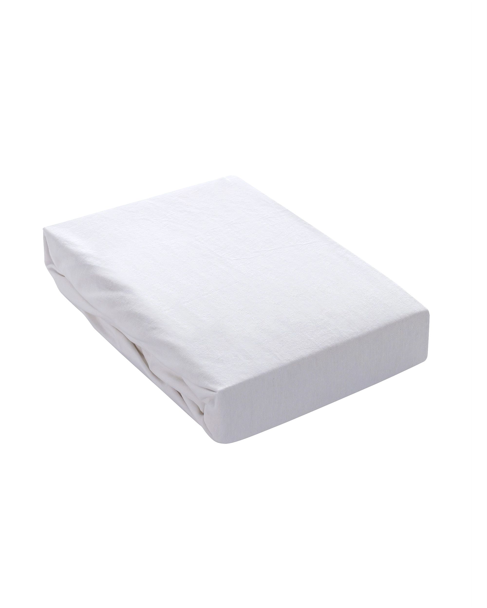 Jersey prostěradlo s gumou Jerry 90x200cm white (hover)