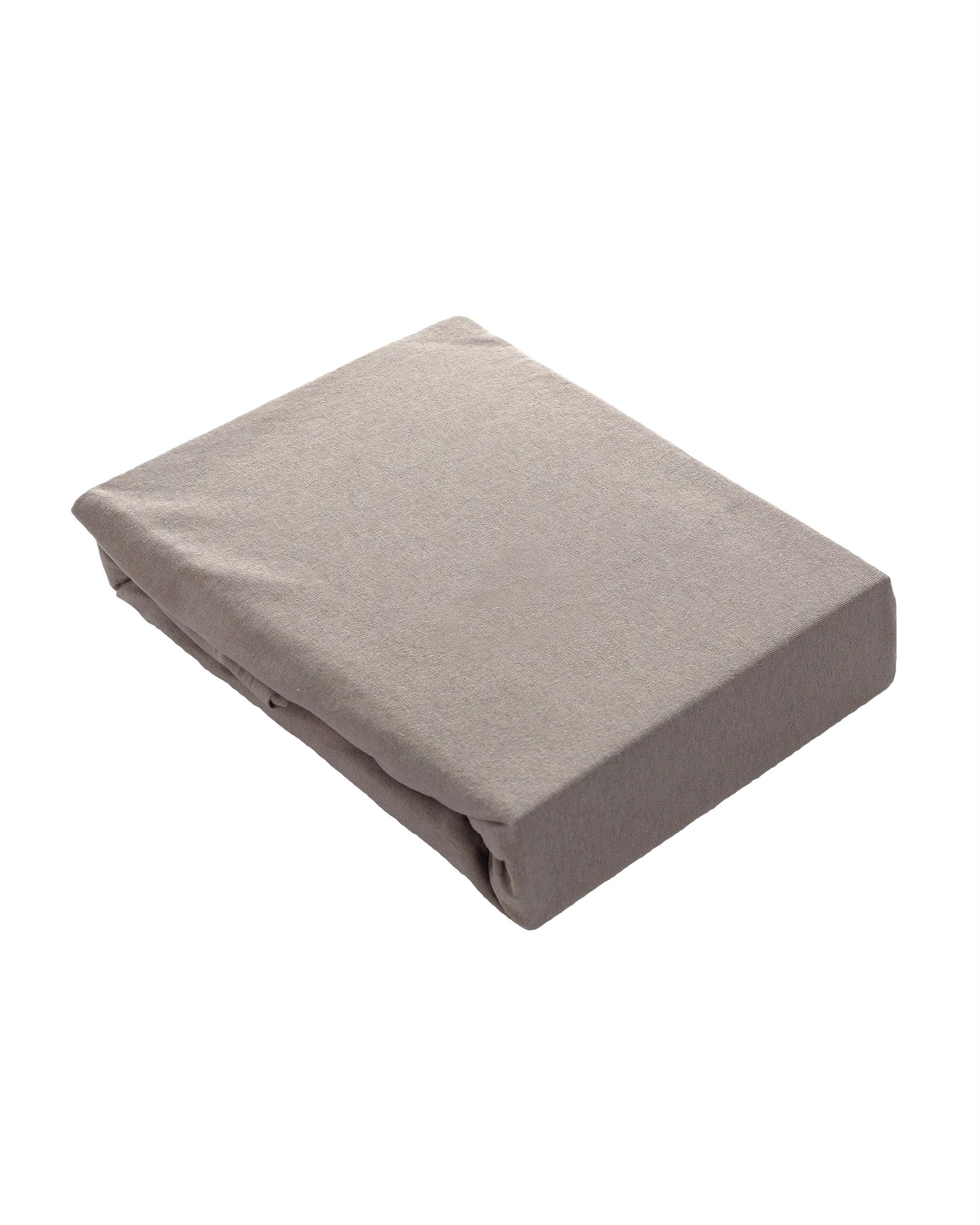 Jersey prostěradlo s gumou Jerry 220x200cm grey (hover)