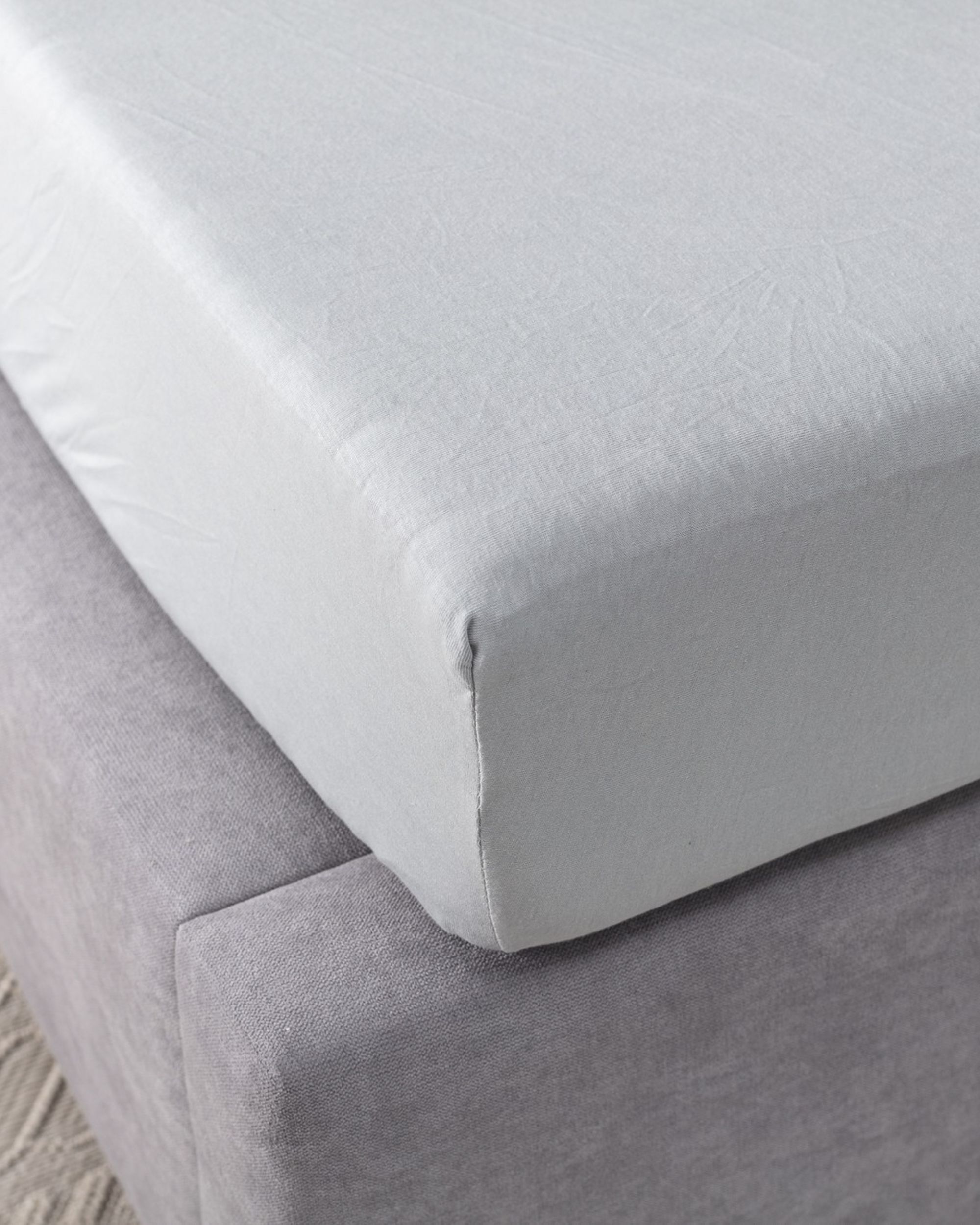 Jersey prostěradlo s gumou Jerry 220x200cm light grey