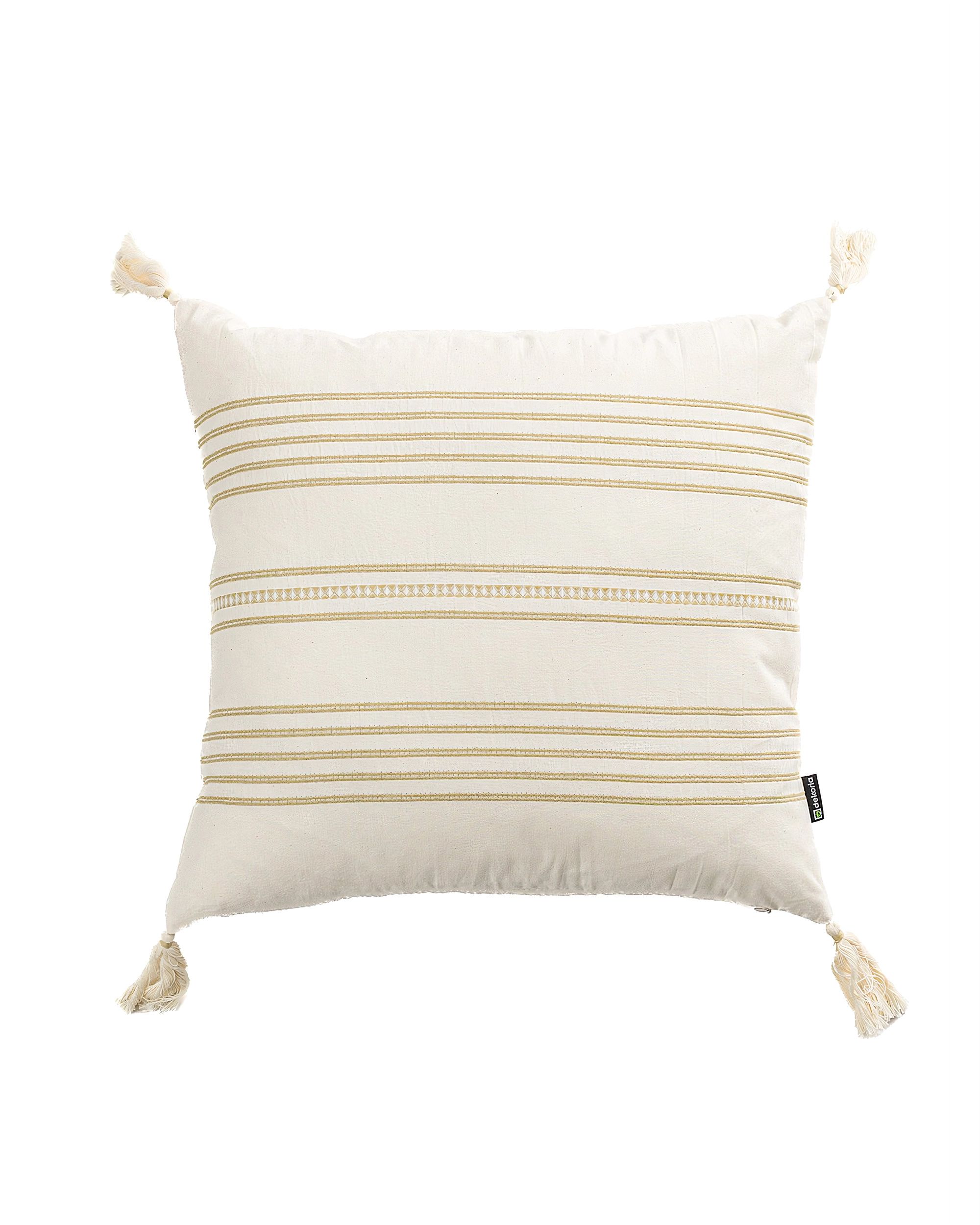 Povlak na polštářek Linea Sand Tassel 45x45 cm