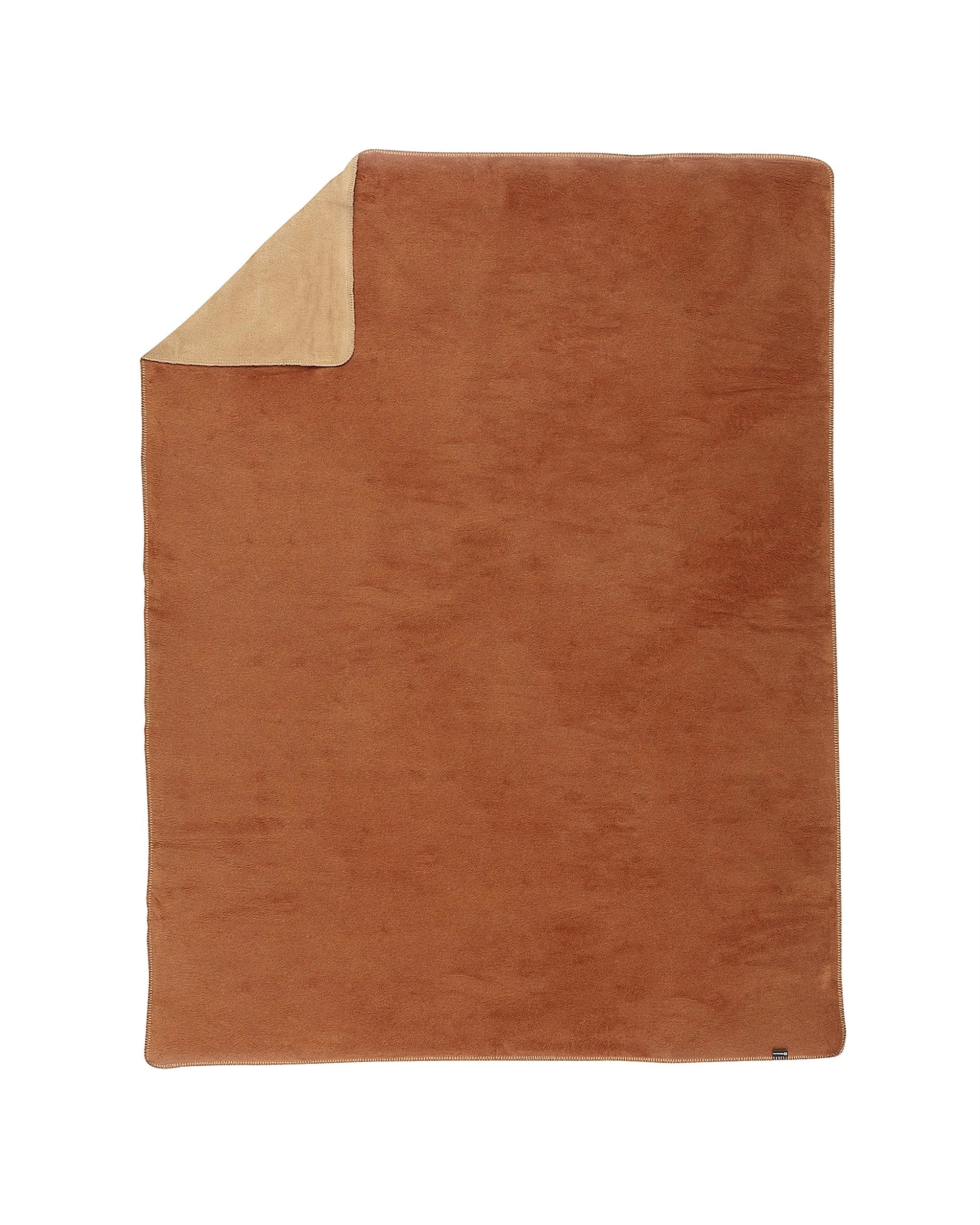 Deka Cotton Cloud 150x200cm Cognac&Beige