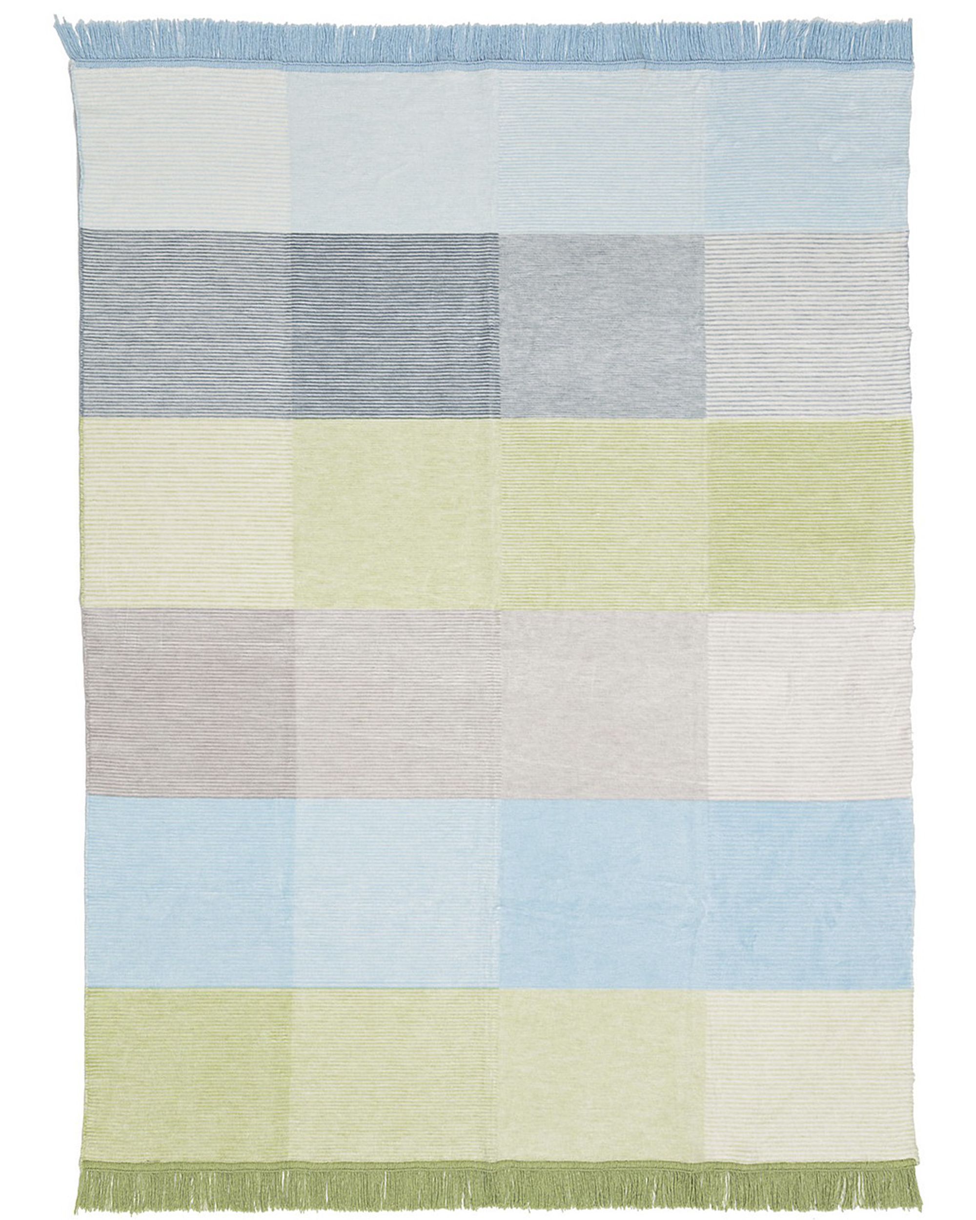 Deka Cotton Cloud 150x200cm Pastel Green&Blue