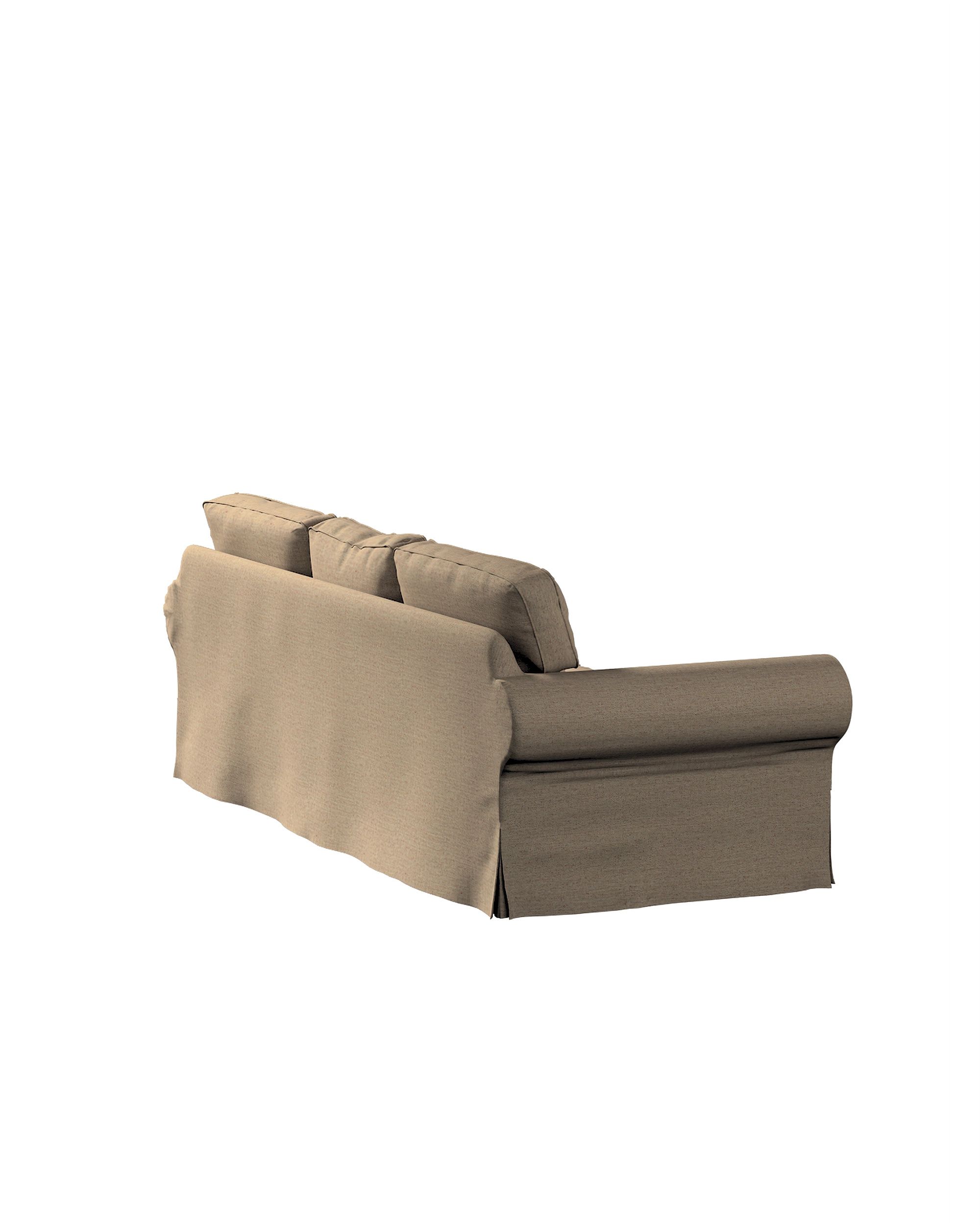 Potah na pohovku IKEA Ektorp 3-místná rozkládací, NOVÝ MODEL 2013 barva béžová látka pletený vzor (hover)