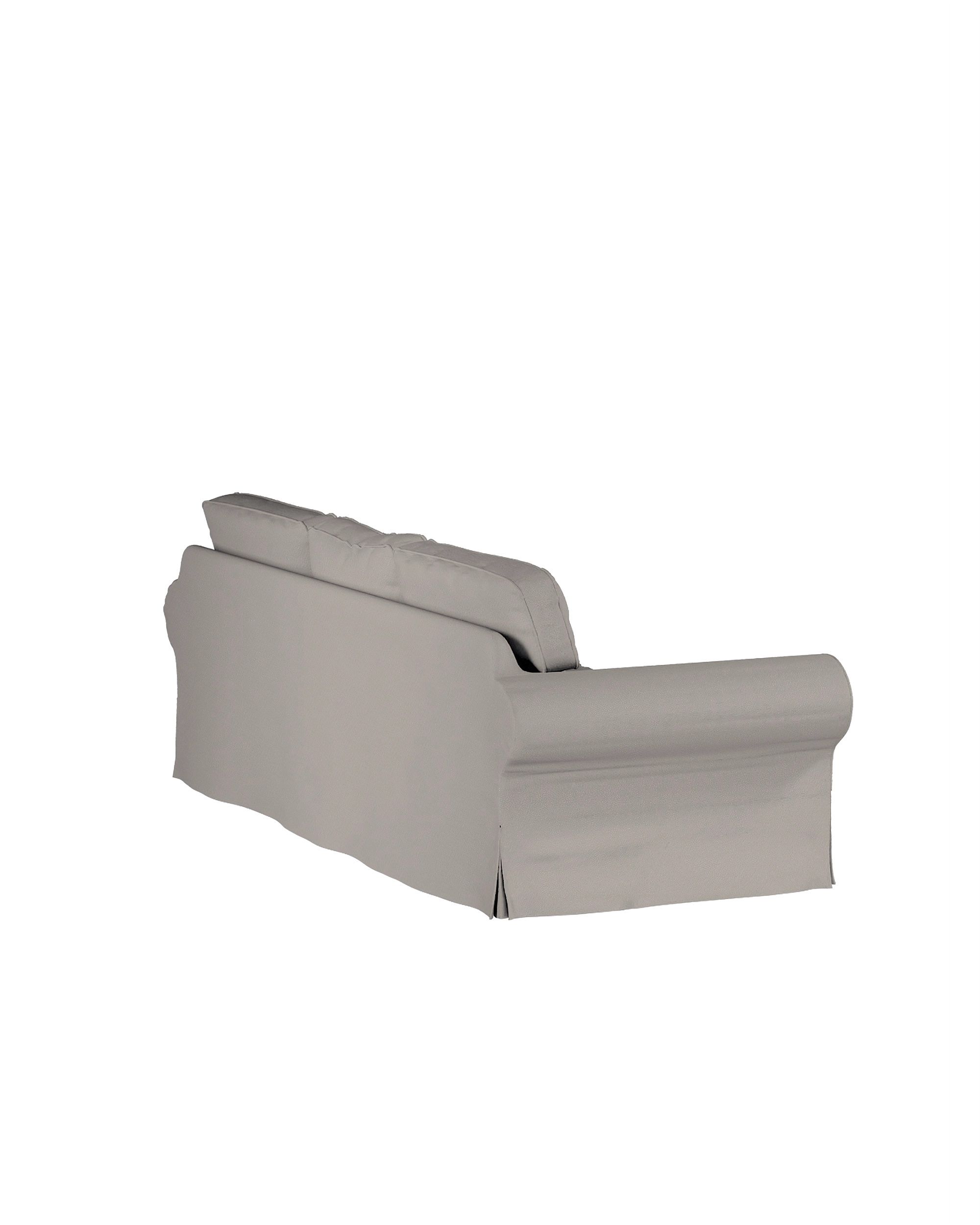 Potah na pohovku IKEA Ektorp 3-místná rozkládací, NOVÝ MODEL 2013 barva béžová látka pletený vzor (hover)