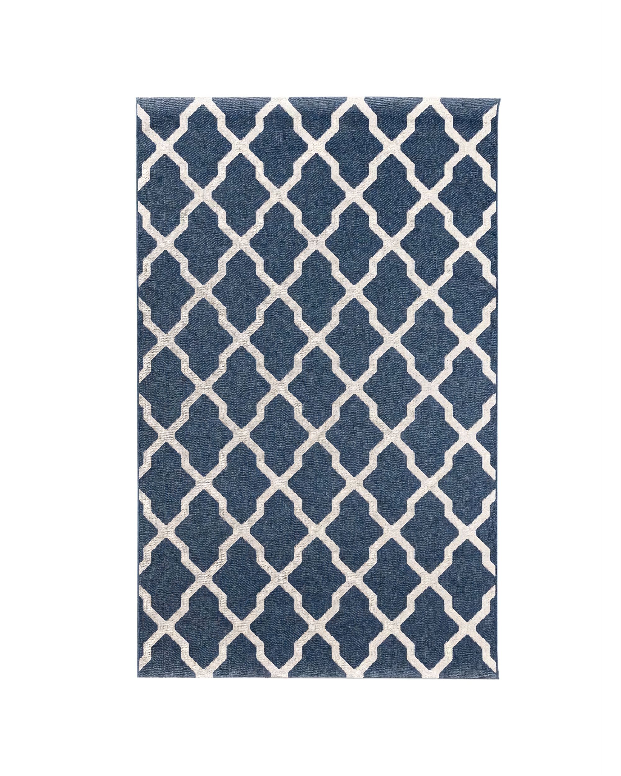 Koberec Cottage blue/beige 160x230cm