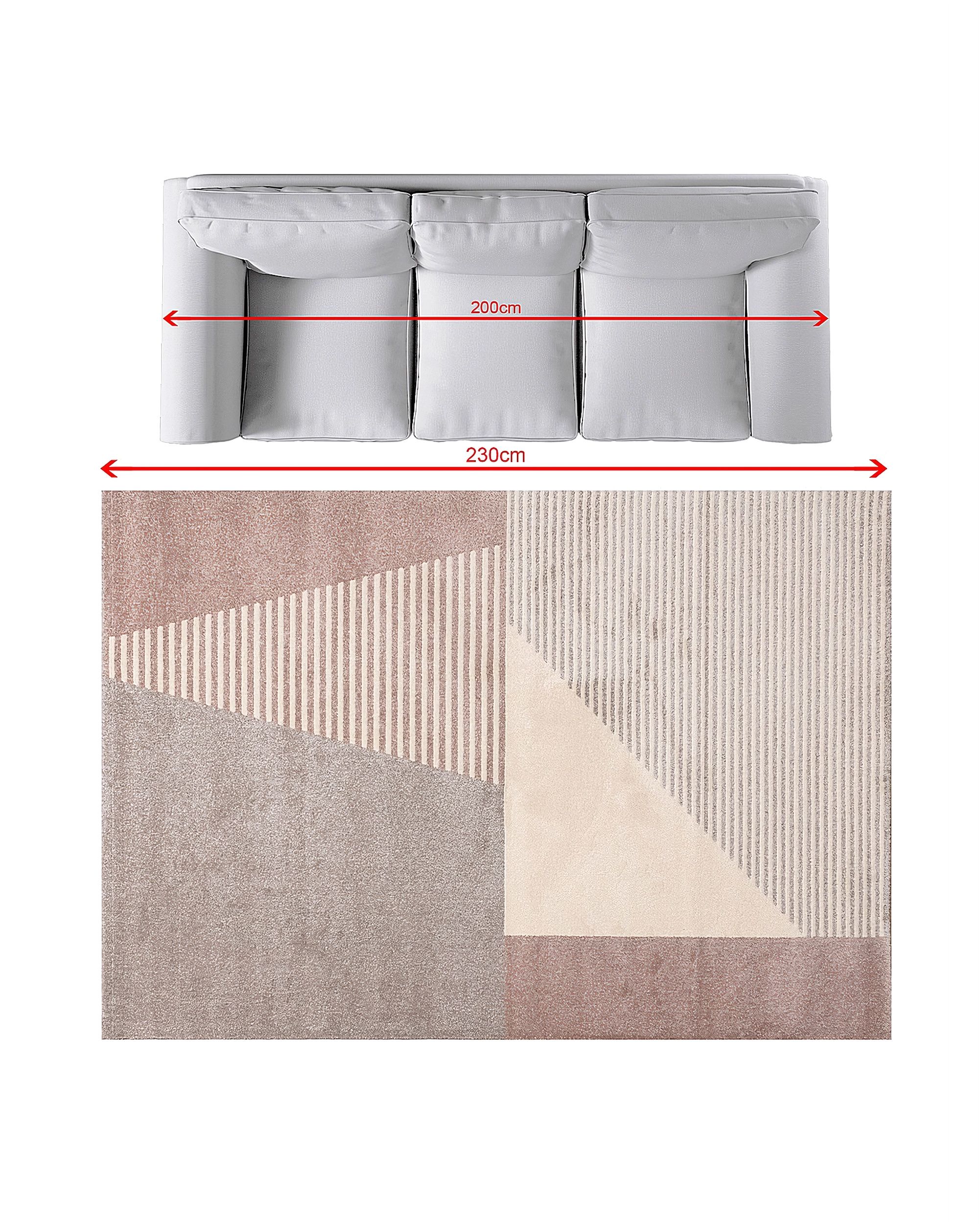 Koberec Sevilla paper white/dusty rose 3